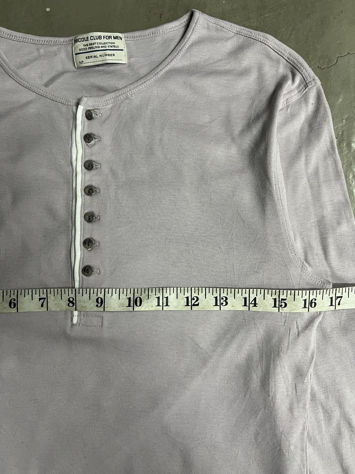 Tornado Mart Archived NCFM Nicole Henley Long Sleeve Japanese Size US S / EU 44-46 / 1 - 7 Thumbnail
