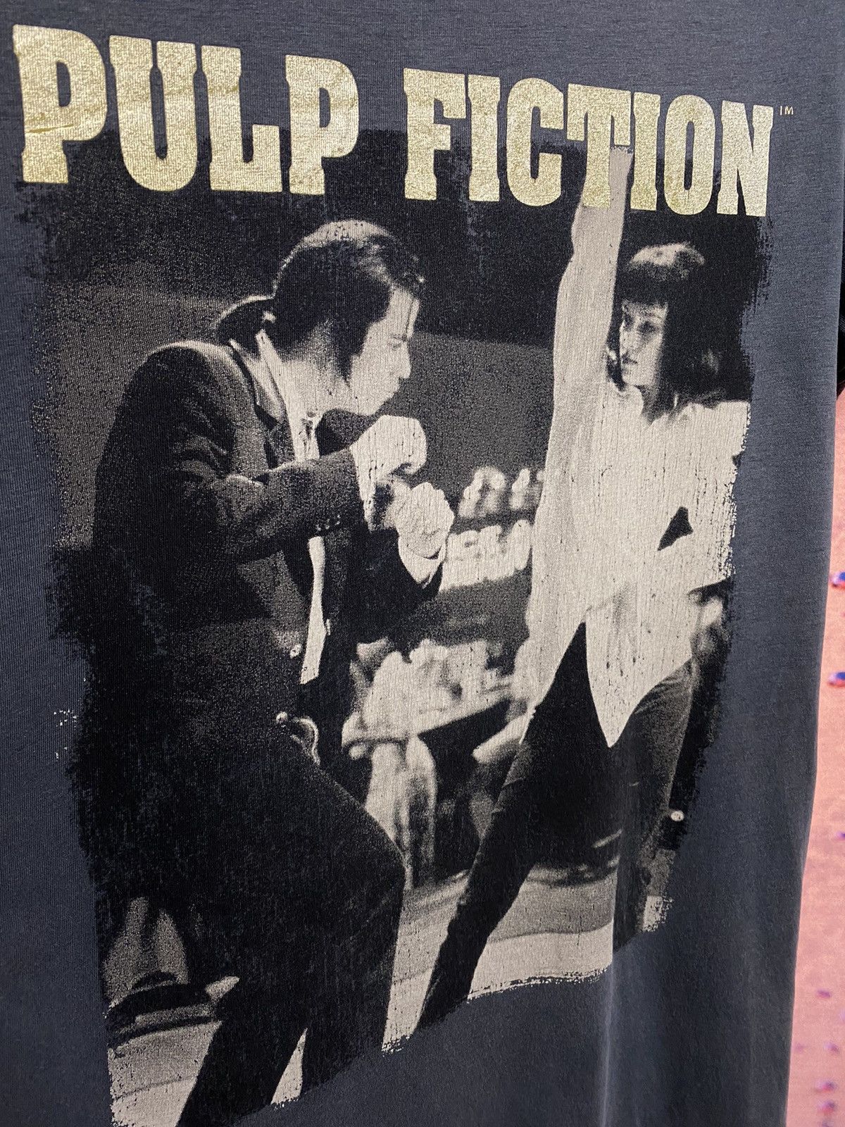 Vintage Vintage Pulp Fiction streetwear movie tee Size US M / EU 48-50 / 2 - 2 Thumbnail