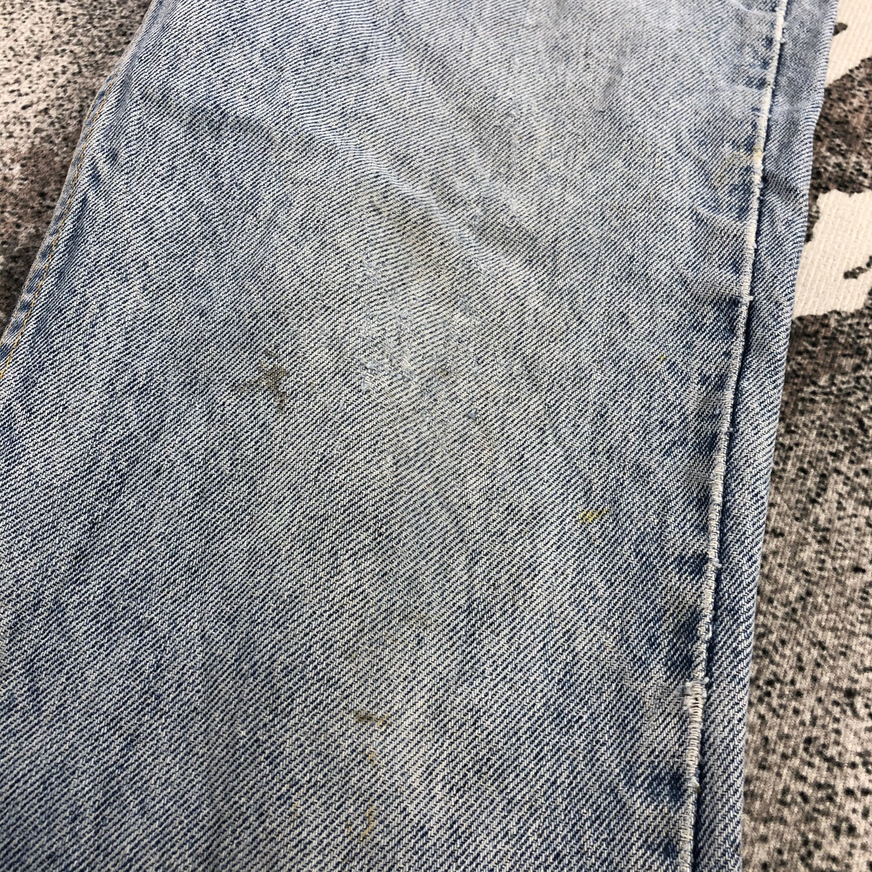 Levi's Vintage 90s Levis 619 Jeans Faded Blue Denim KJ1040 Size US 28 / EU 44 - 10 Thumbnail