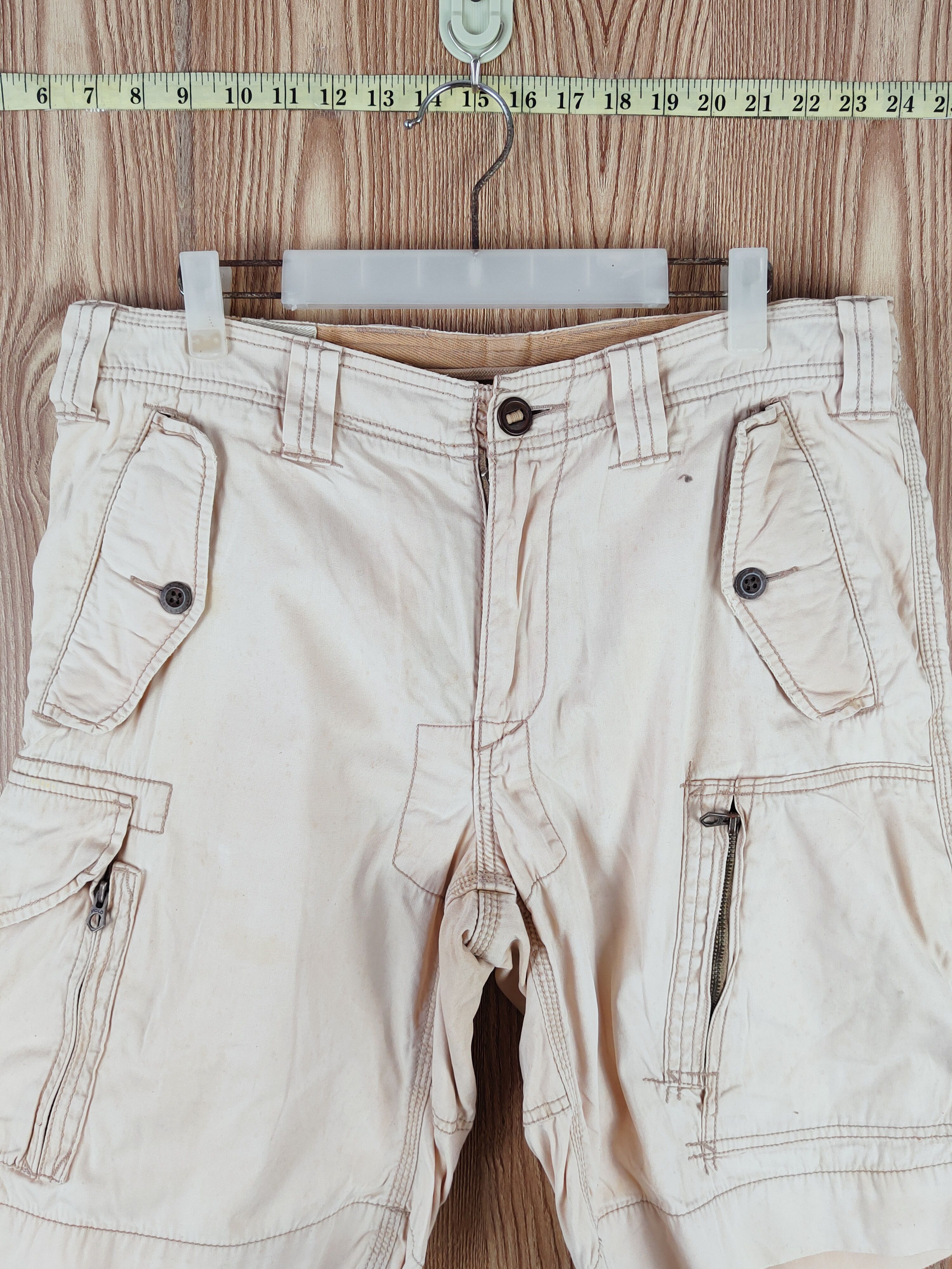 Polo Ralph Lauren Polo by Ralph Lauren Peach Multipocket Short Pants #W012 Size US 33 - 2 Thumbnail