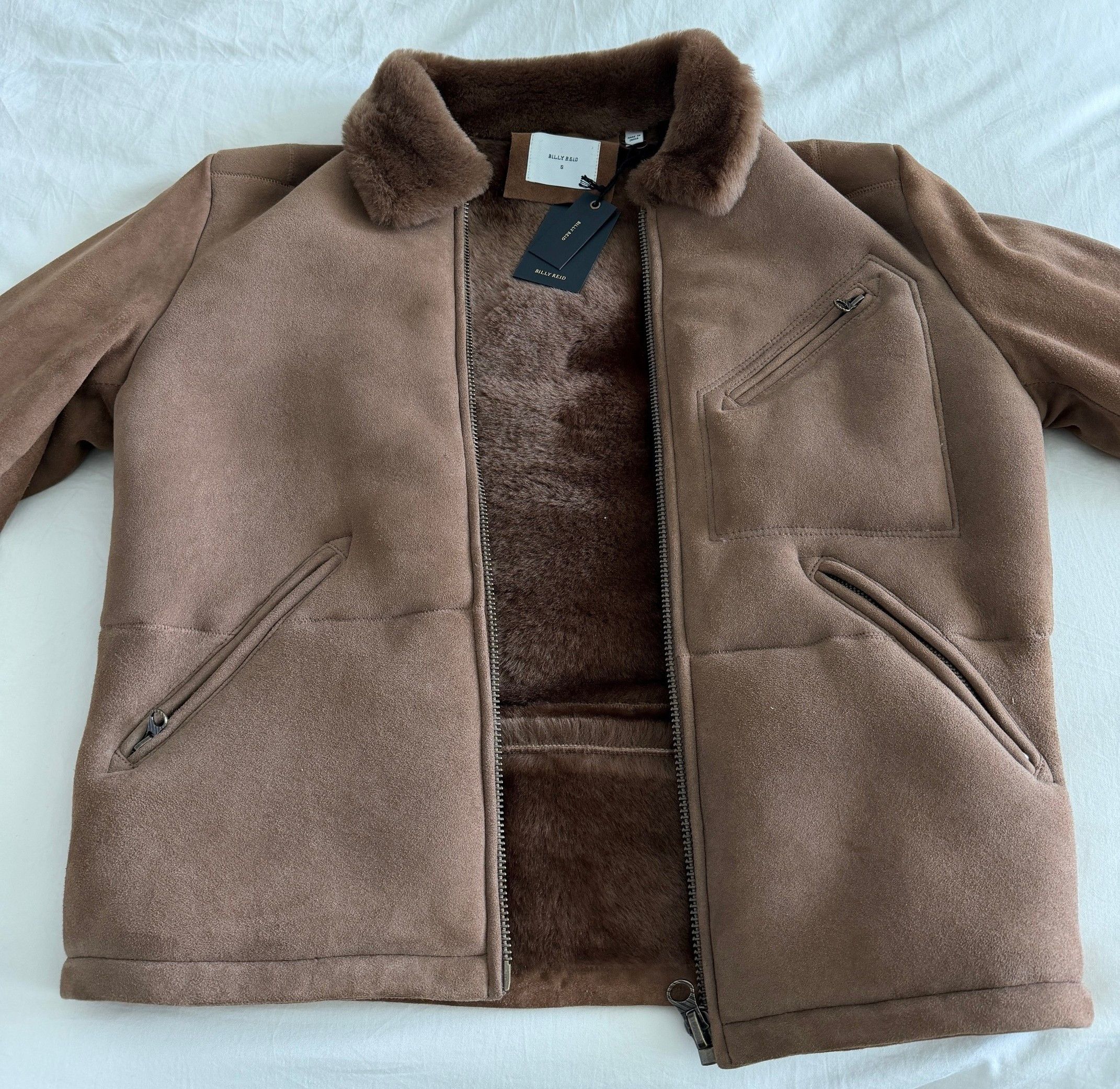 Billy Reid Billy Reid - Blake Shearling Jacket (NWT) Size US S / EU 44-46 / 1 - 2 Thumbnail