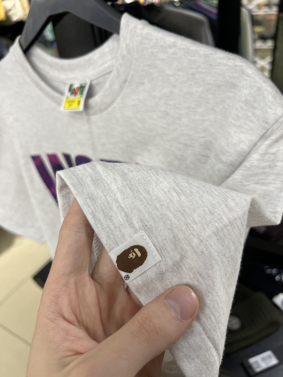 Bape A BATHING APE COLOR CAMO WGM APE HEAD OVERLAP TEE Size US M / EU 48-50 / 2 - 9 Thumbnail