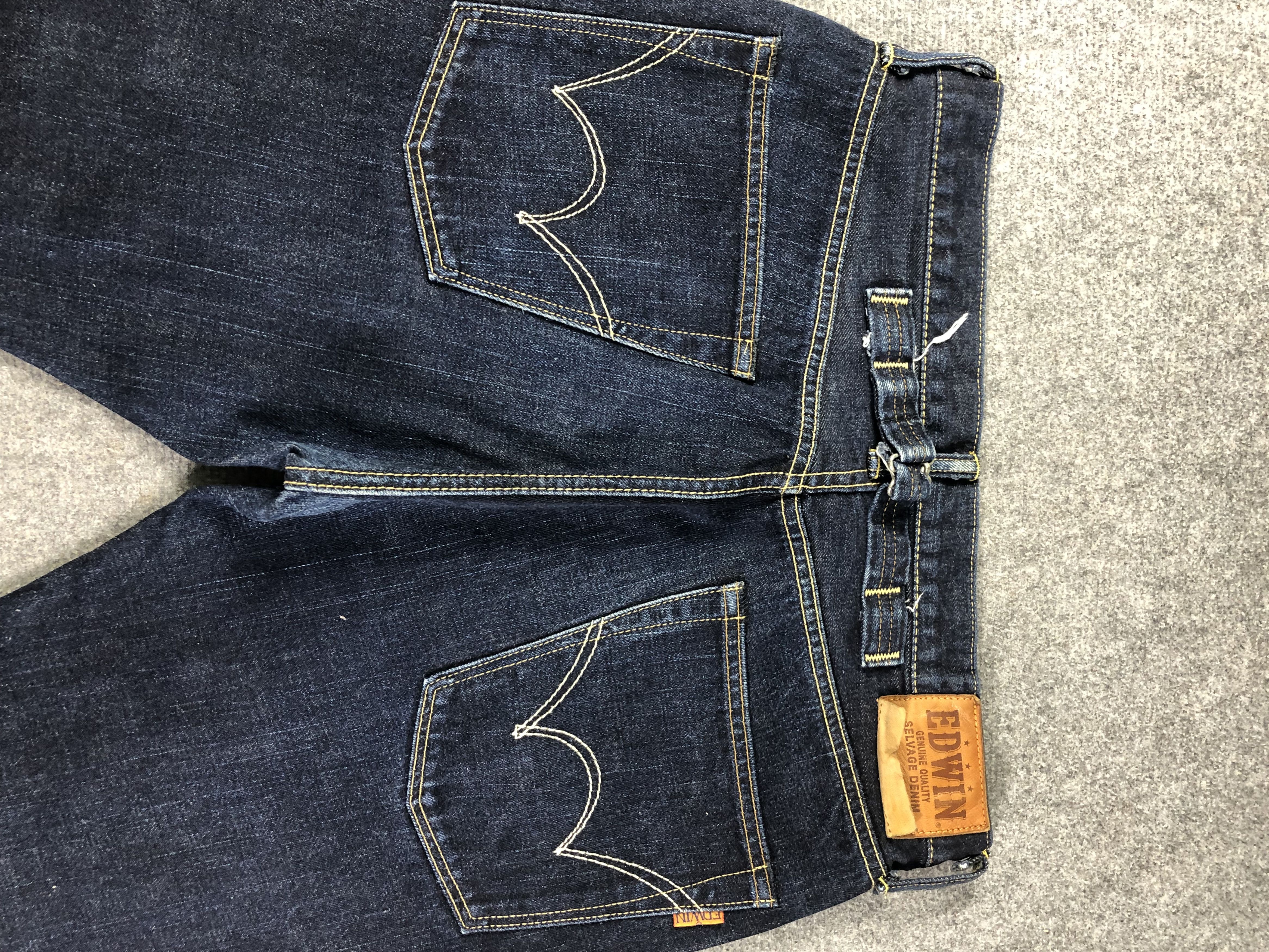 Edwin Edwin Selvage Denim Jeans 32x30 Size US 32 / EU 48 - 10 Thumbnail