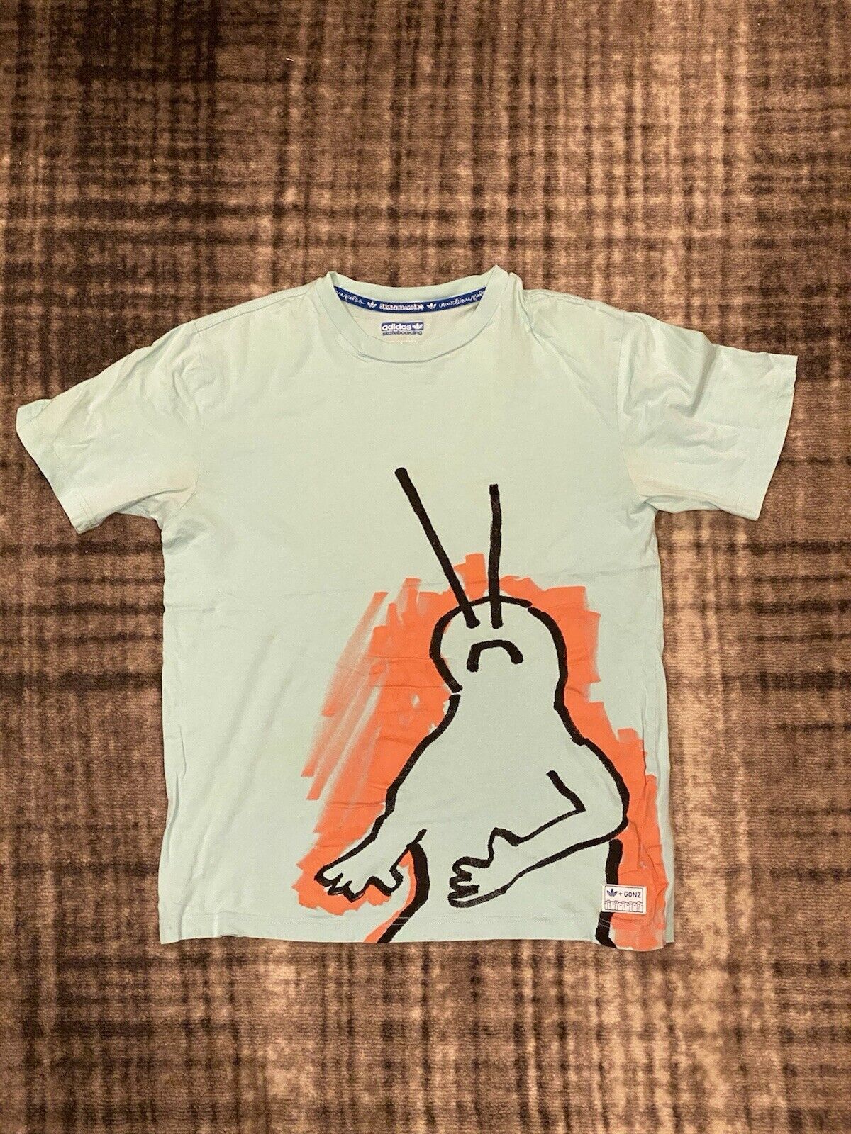Adidas × Thrasher Adidas Skateboarding Skategang Mark Gonzales T-shirt Size US S / EU 44-46 / 1 - 1 Thumbnail