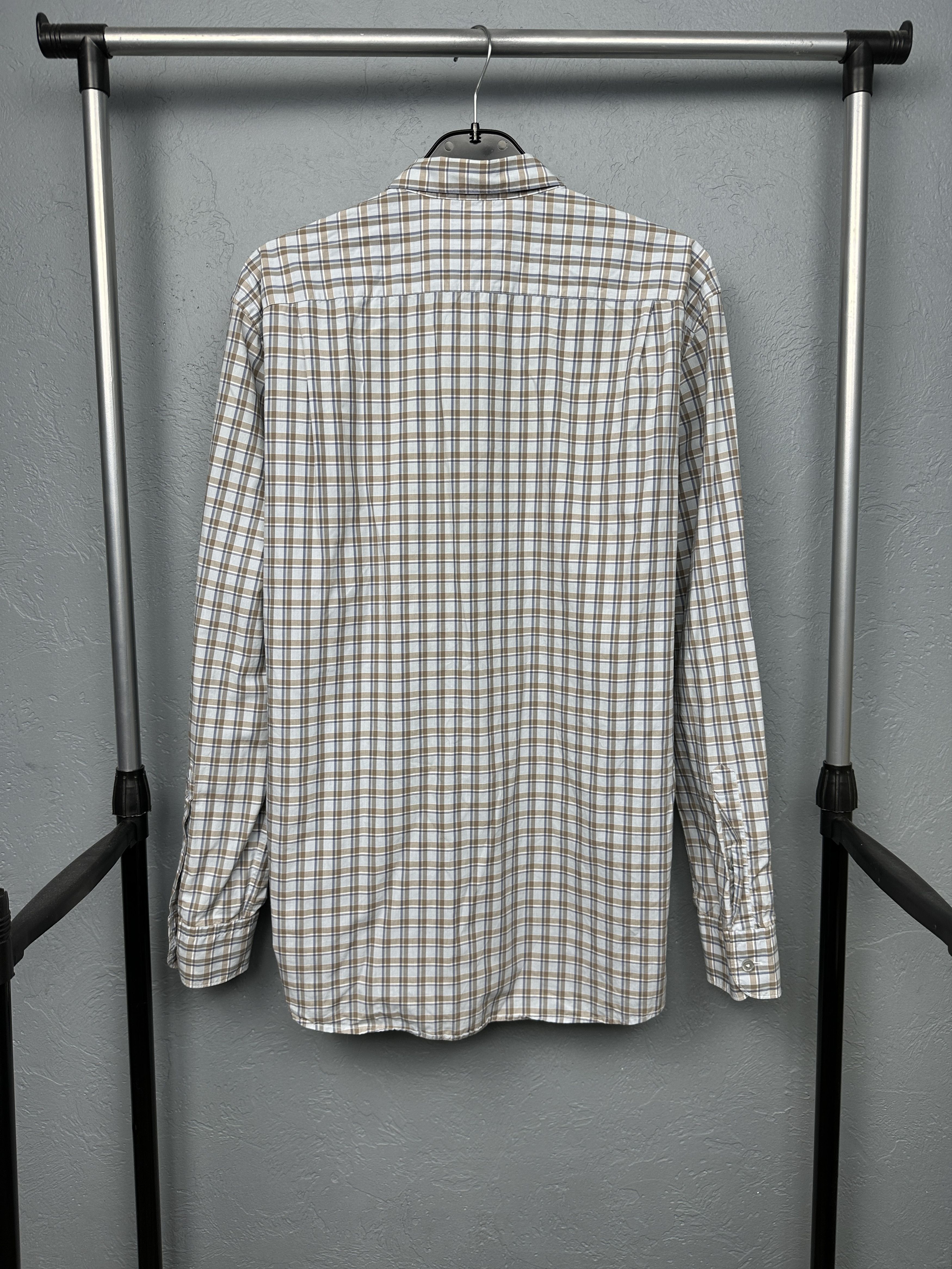 Ermenegildo Zegna Ermenegildo Zegna Vintage Mens Long Sleeve Shirt Size US L / EU 52-54 / 3 - 6 Thumbnail