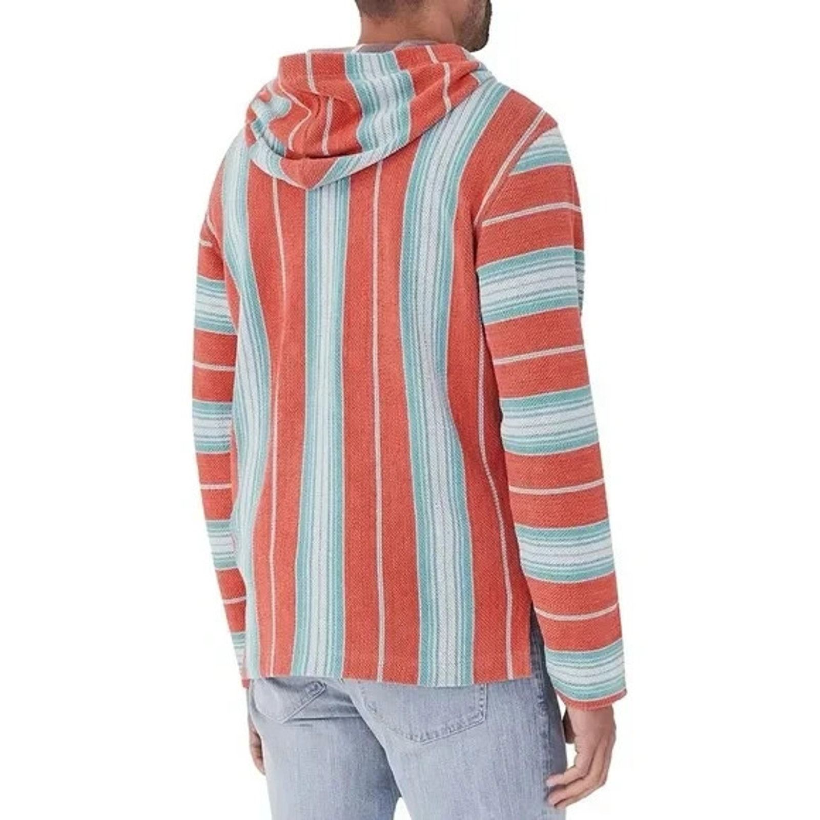 Faherty Faherty Terry Baja Pullover Striped Medium A001888 Size US M / EU 48-50 / 2 - 2 Thumbnail