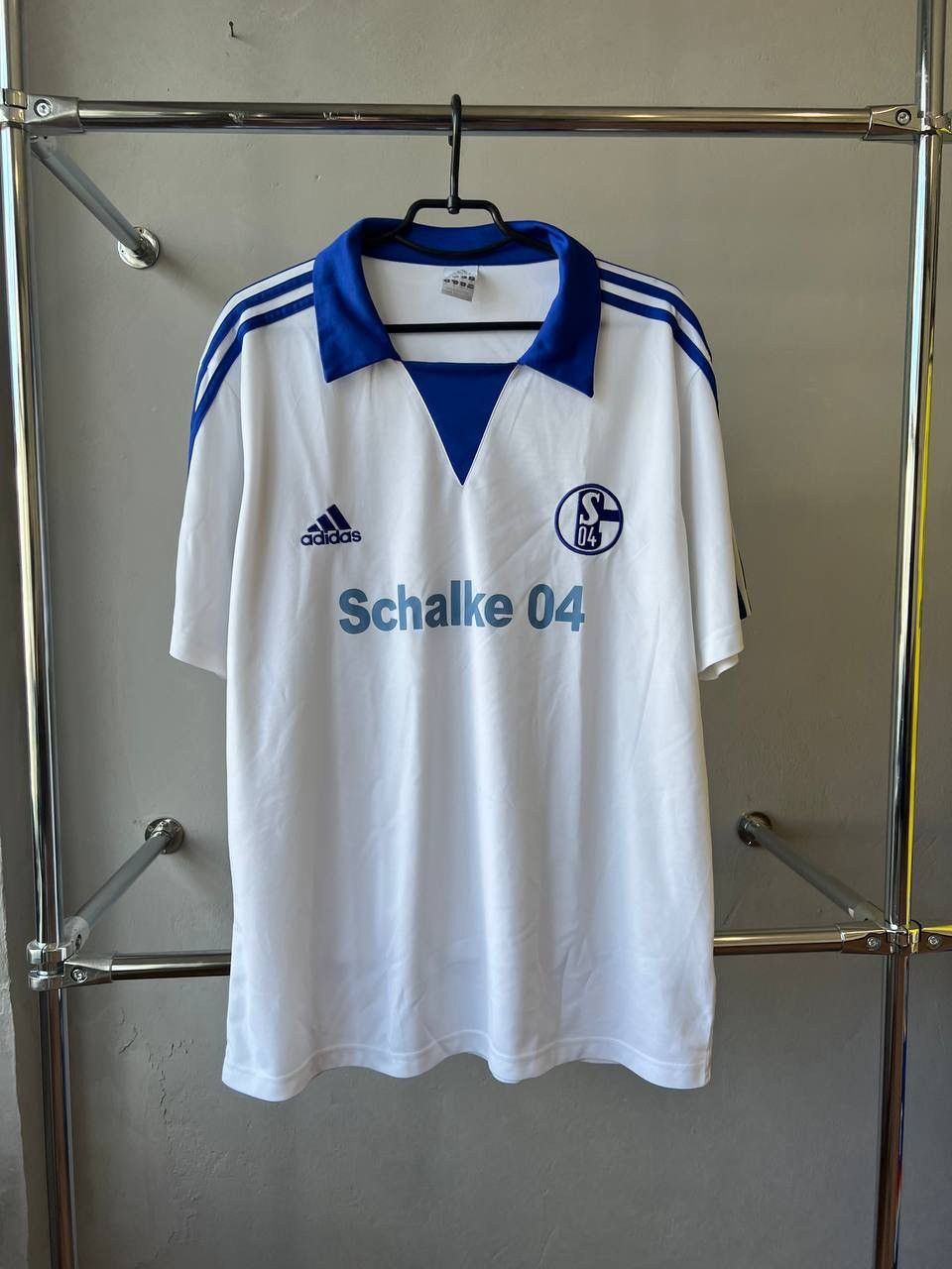 Vintage 2006/07 SCHALKE 04 AWAY RARE SOCCER FOOTBALL JERSEY ADIDAS Size US XL / EU 56 / 4 - 2 Thumbnail