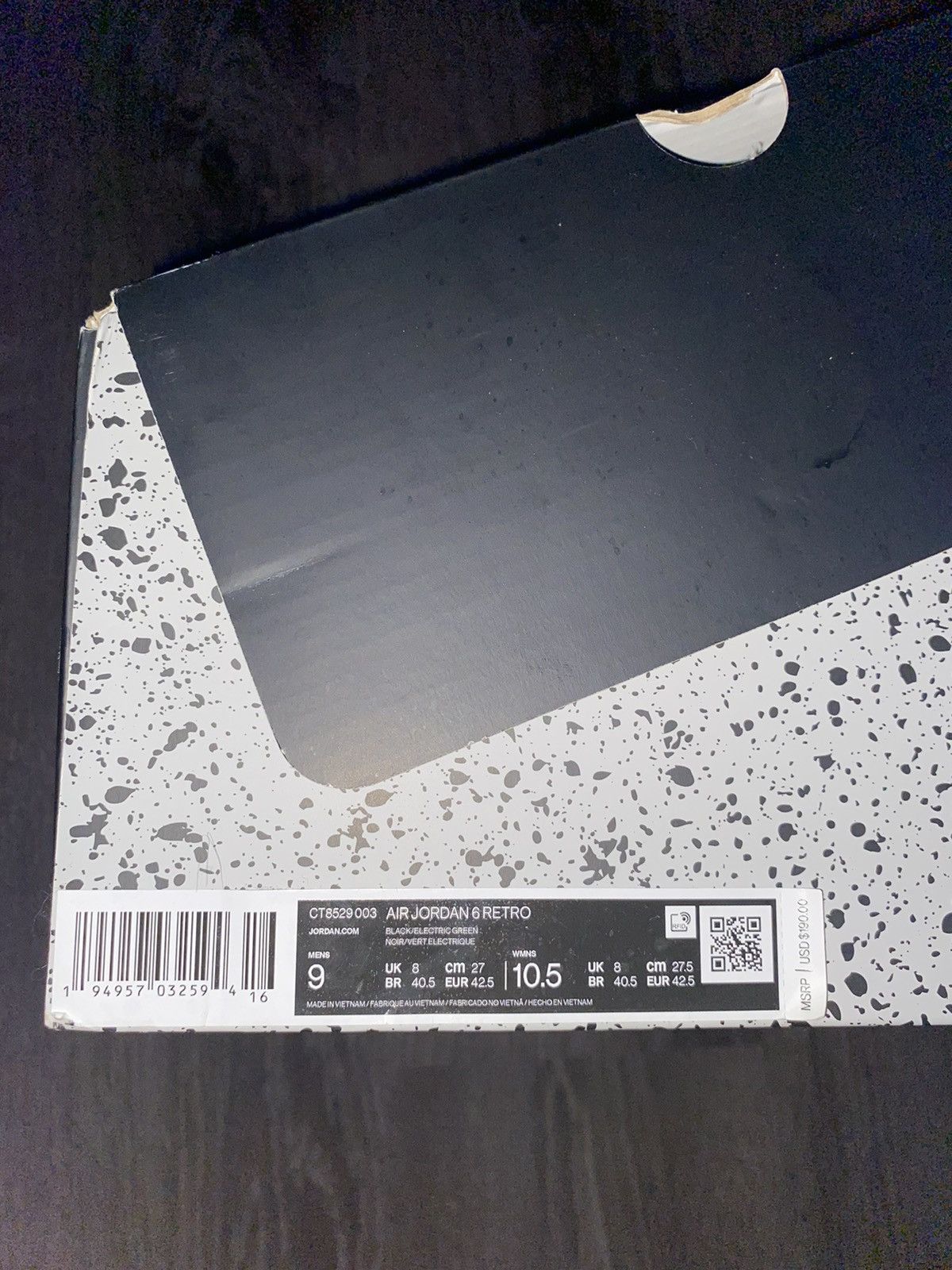 Jordan Brand Jordan 6 Retro Size US 9 / EU 42 - 6 Thumbnail
