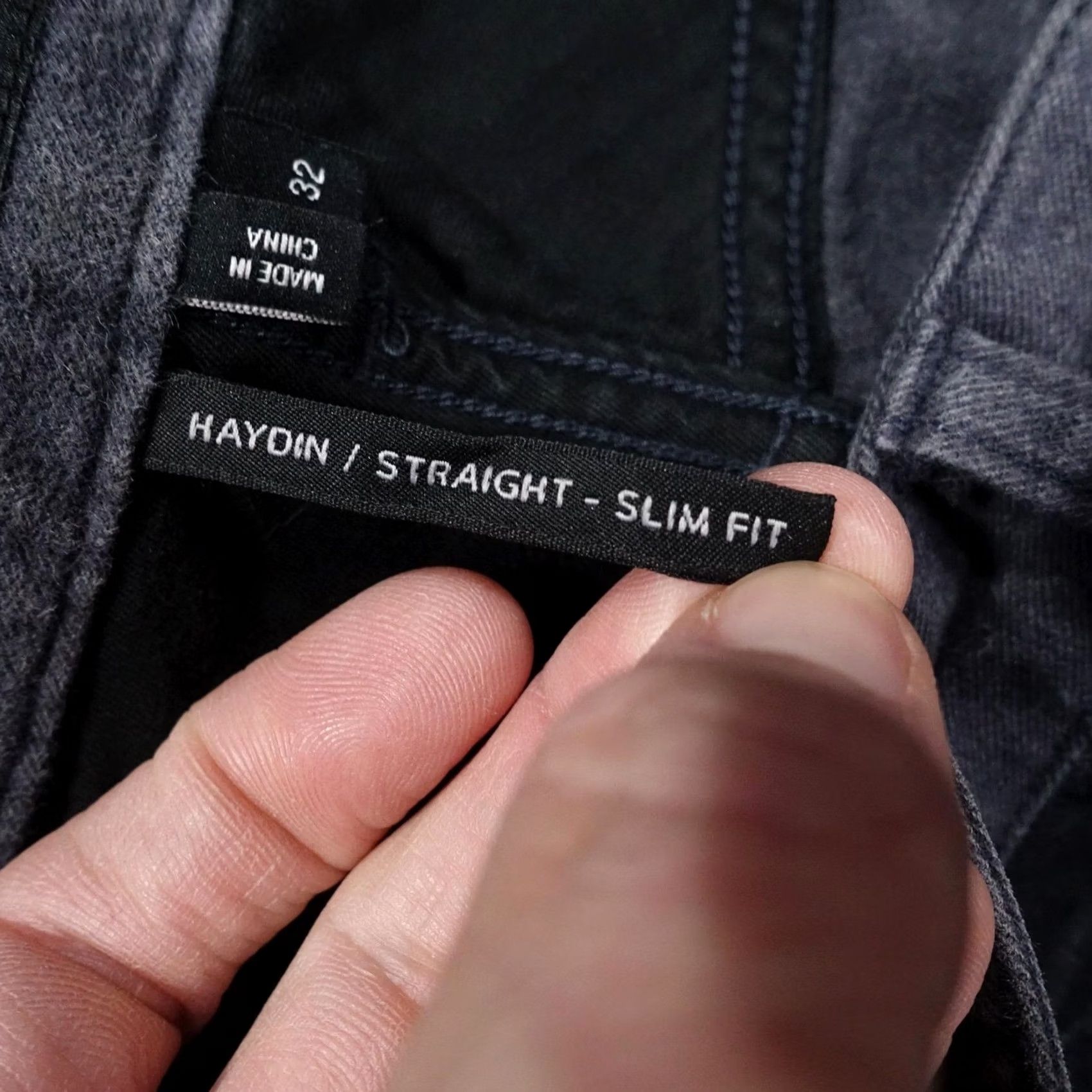 Theory Theory Pants Mens 32 Gray Haydon Straight Slim Fit Chino Cotton 27 Inseam Etc Pocket 5-Pocket Denim Front Zip Belt Loops Regular Size 33 Waist Size US 32 / EU 48 - 7 Thumbnail