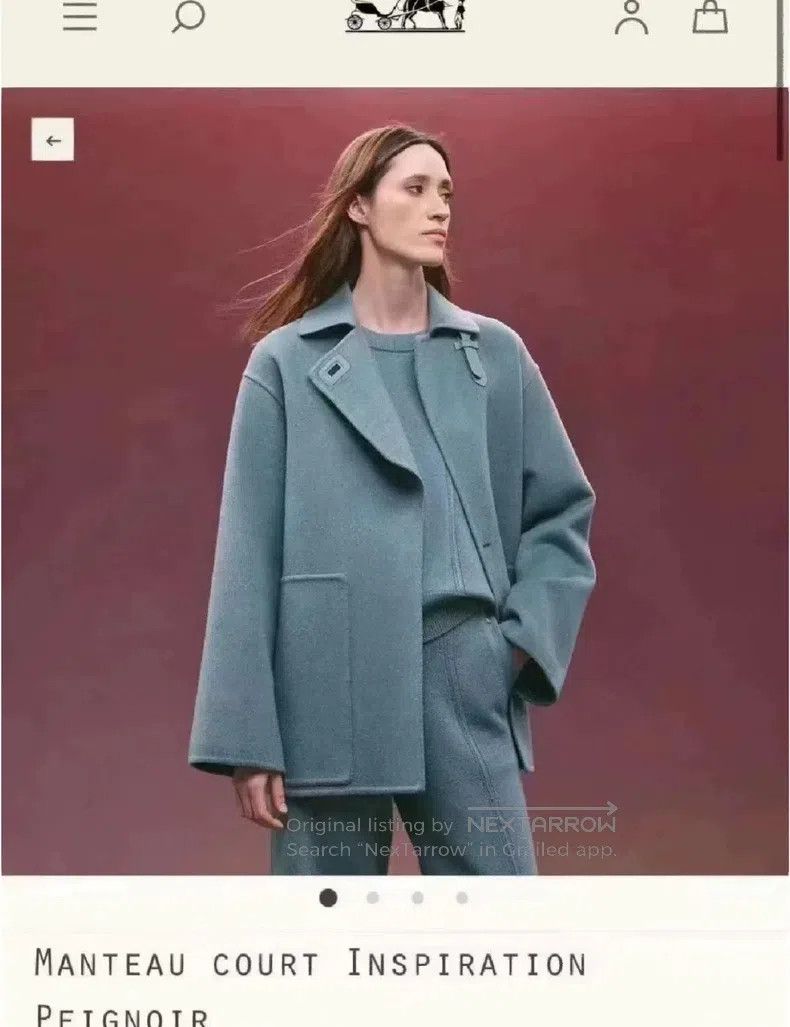 Hermes Hermes Cashmere coat Size XS / US 0-2 / IT 36-38 - 8 Thumbnail