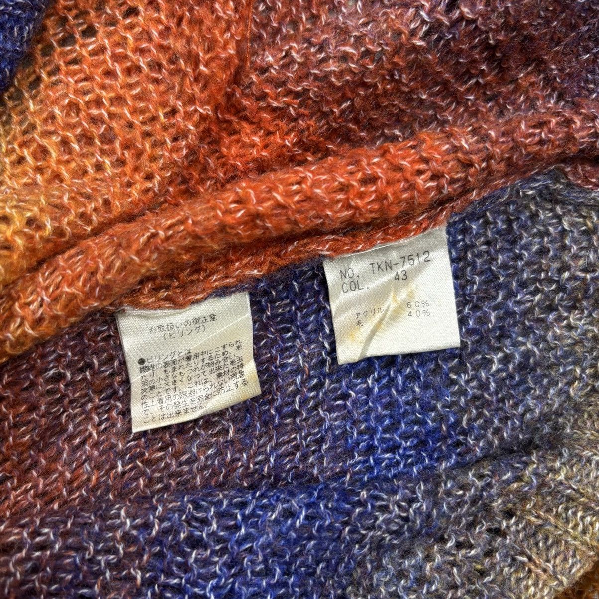 Tornado Mart 2000s Tornado Mart - Ombre Knitted Sweater Size US M / EU 48-50 / 2 - 8 Thumbnail