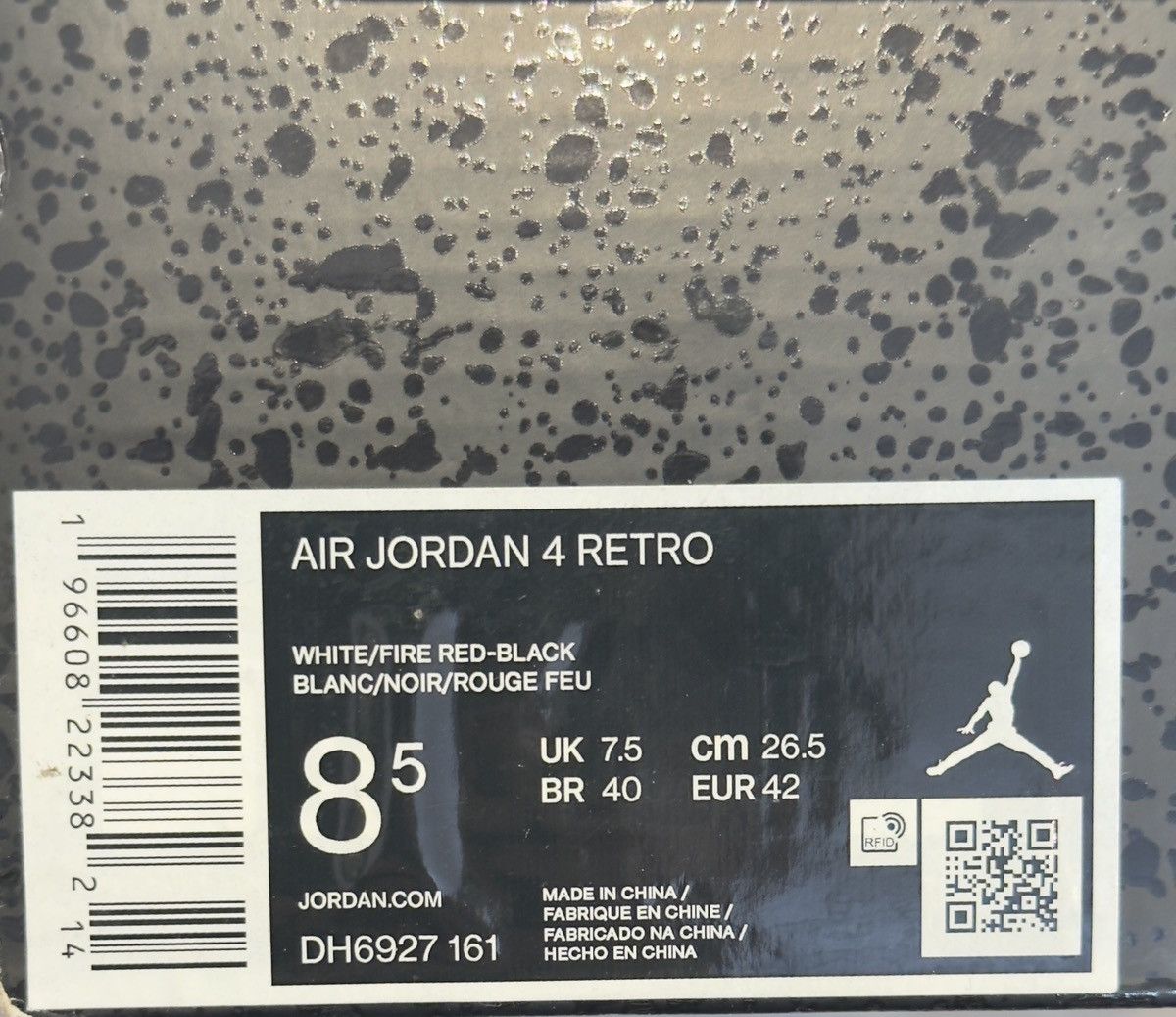 Jordan Brand Jordan 4 Retro Red Cement Size US 8.5 / EU 41-42 - 7 Thumbnail
