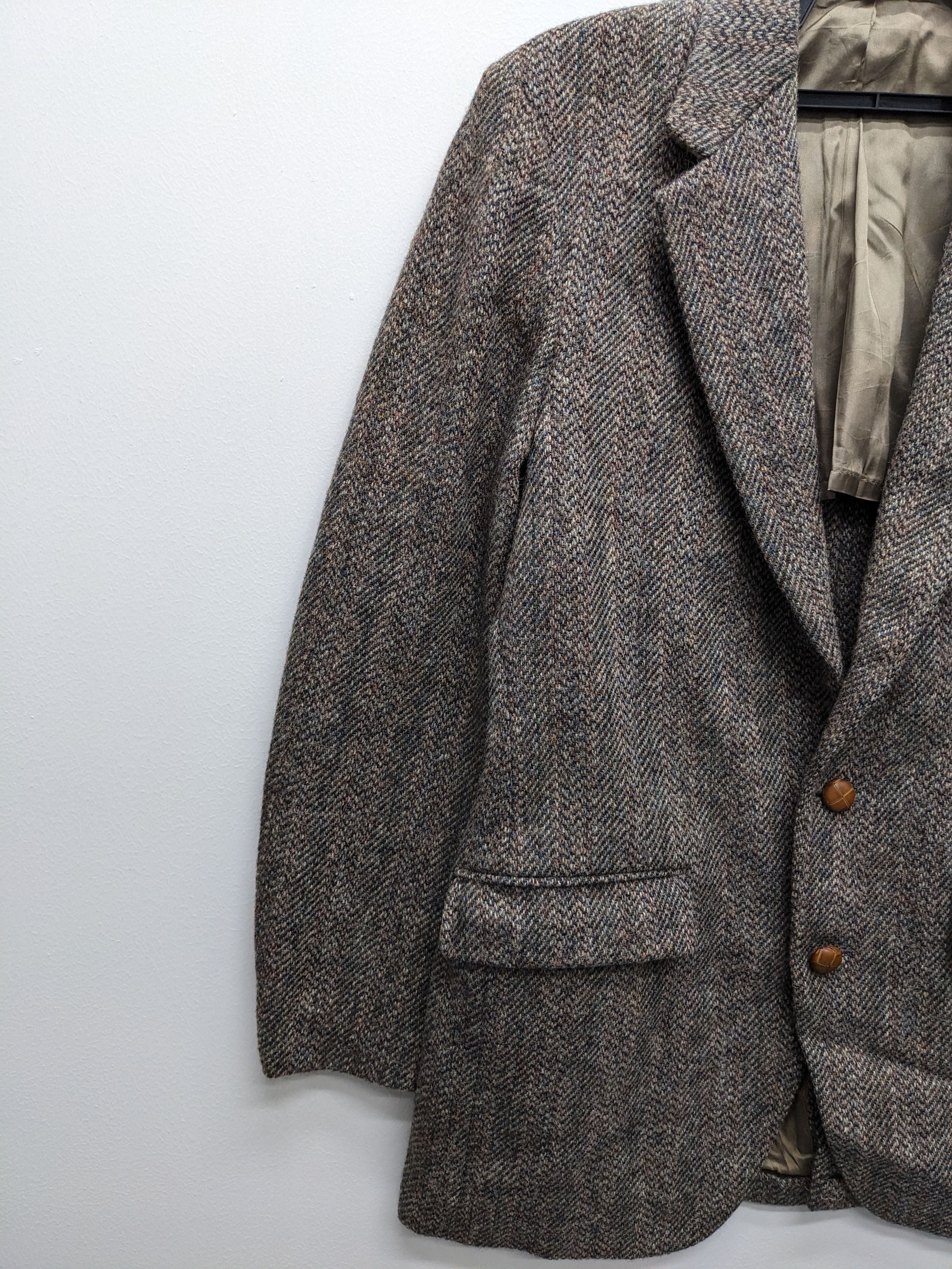 Harris Tweed HARIS TWEED SCOTTISH WOOL BLAZER Size US S / EU 44-46 / 1 - 3 Thumbnail