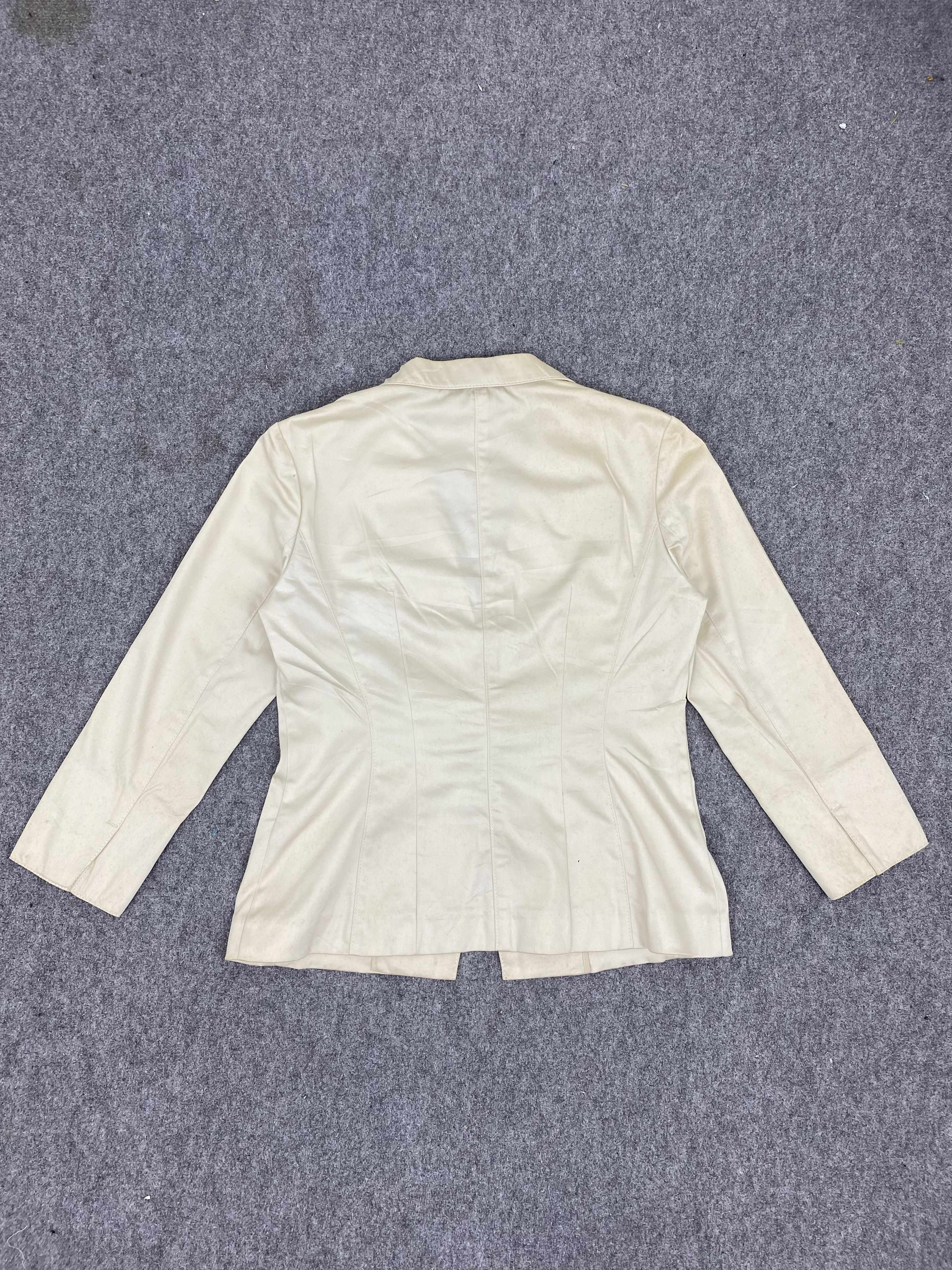 Vintage × Yohji Yamamoto Vintage Ined x Yohji Yamamoto Rusty Blazer Jacket MJ0005 Size US XXS / EU 40 - 3 Thumbnail