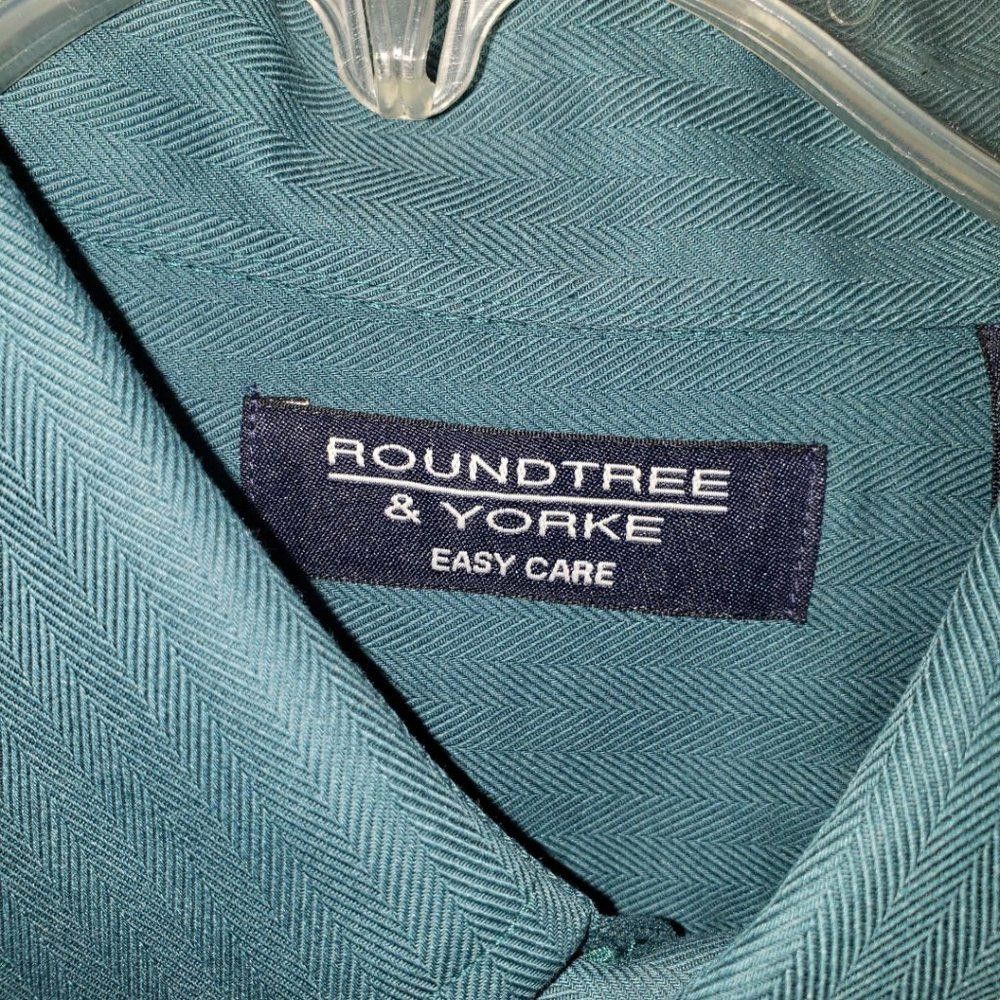Roundtree & Yorke CT405a Roundtree & Yorke Dress Shirt XXL Size 48R - 2 Thumbnail