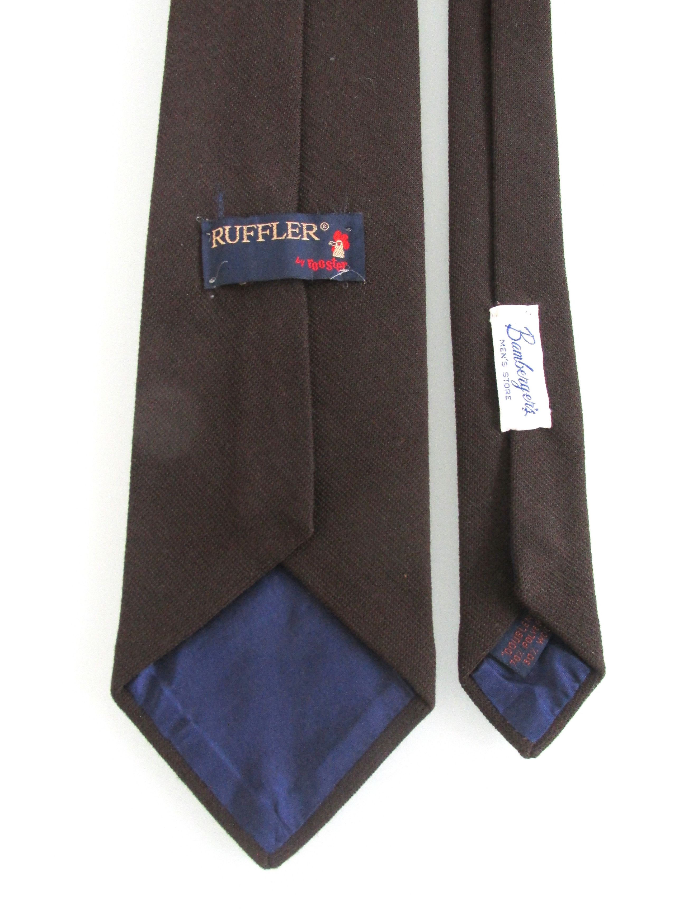 Vintage Rooster Vintage Men's Polyester Ties Size ONE SIZE - 4 Thumbnail