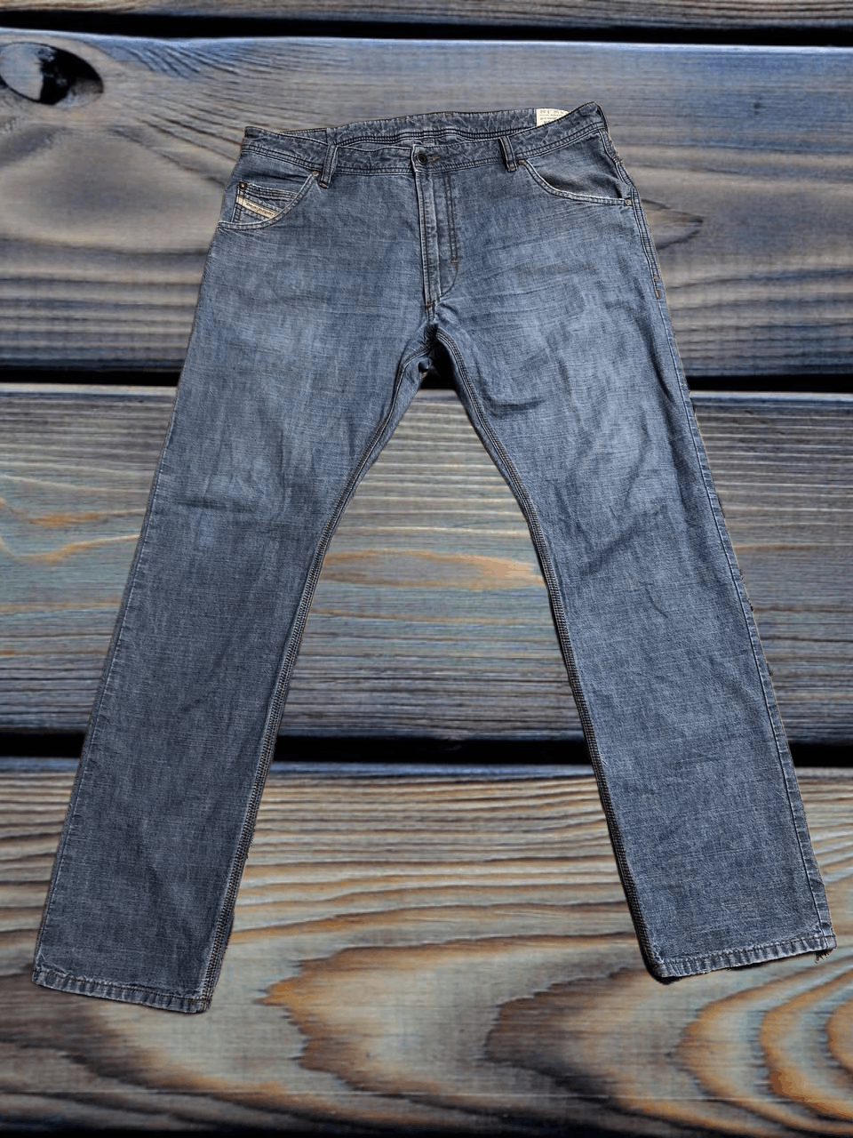 Diesel KROOLEY DIESEL Logo Y2K Jeans Streetwear denim pants Size US 36 / EU 52 - 1 Thumbnail