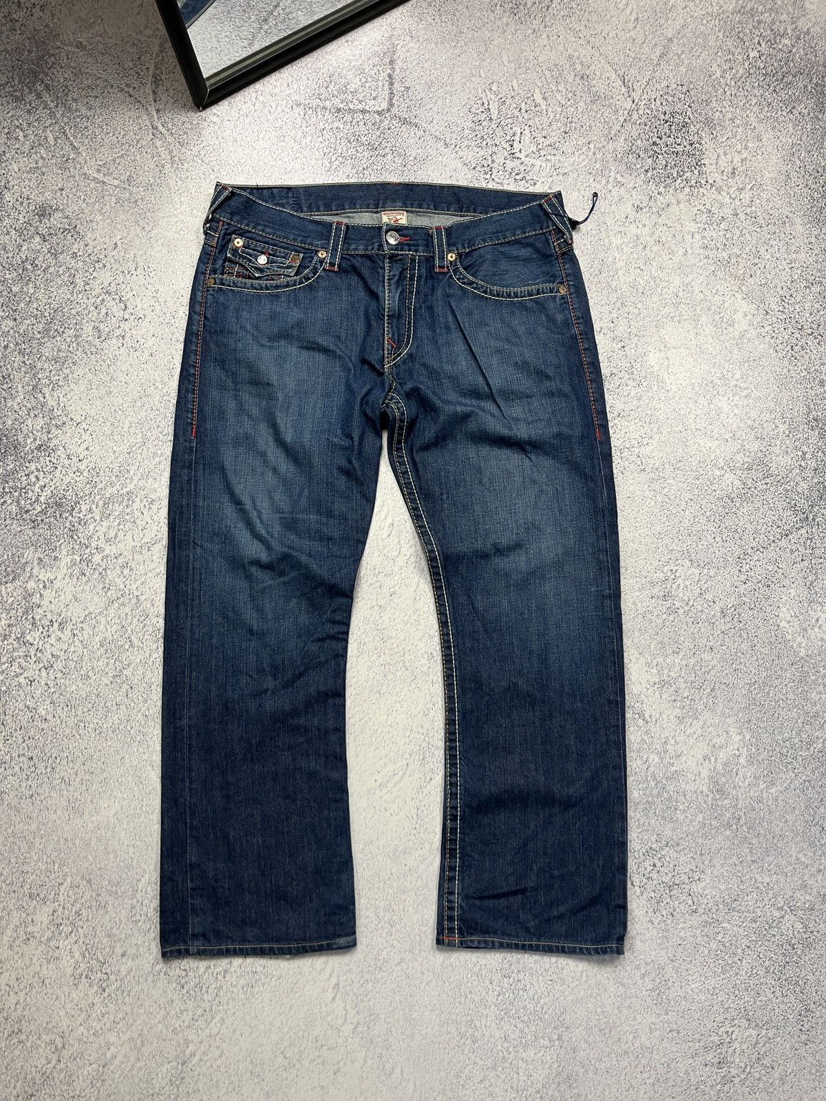 True Religion True Religion Straight Jeans Made In USA Chief Keef Style 38 Size US 38 / EU 54 - 11 Thumbnail