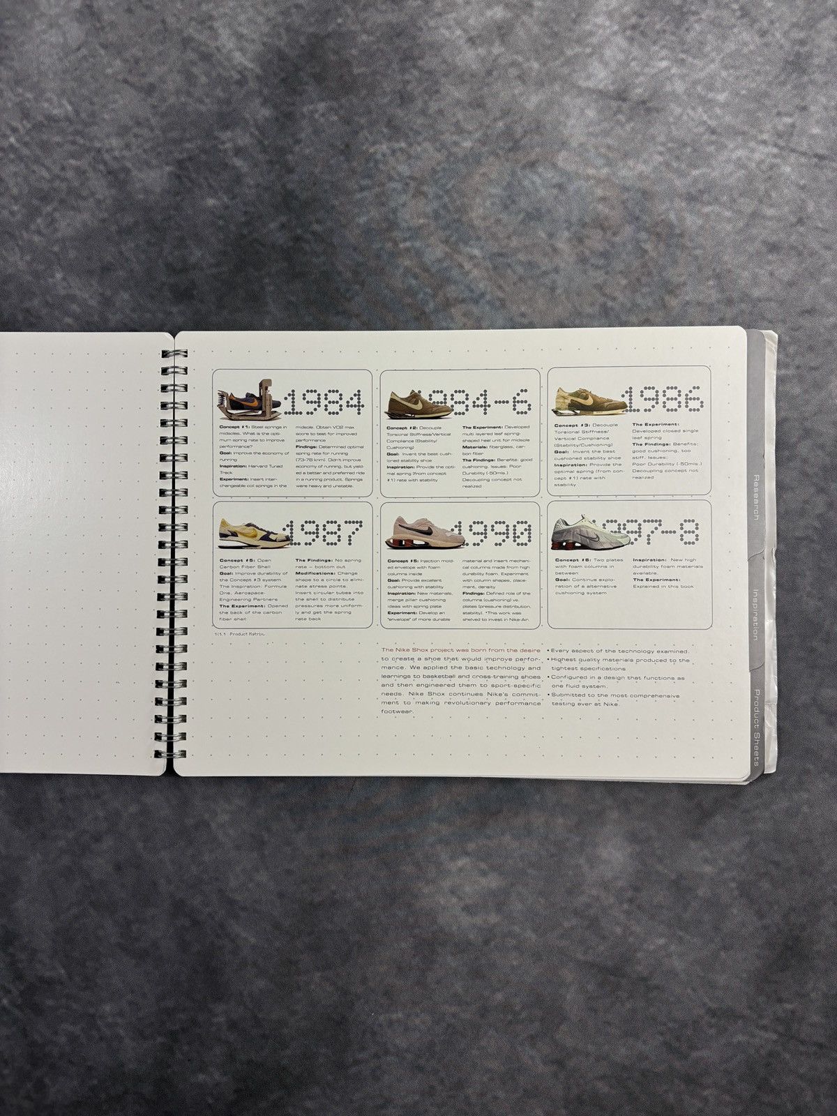 Nike × Vintage OG Nike Shox Catalog 2000 Vintage Nike Catalog Original 2001 Size ONE SIZE - 4 Thumbnail