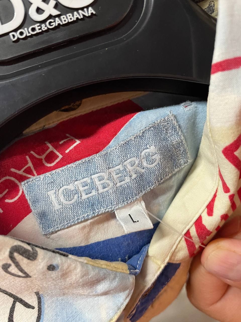 Iceberg 1994 ELVIS PRESLEY Vintage ICEBERG Shirt Snap Button Size US L / EU 52-54 / 3 - 14 Thumbnail