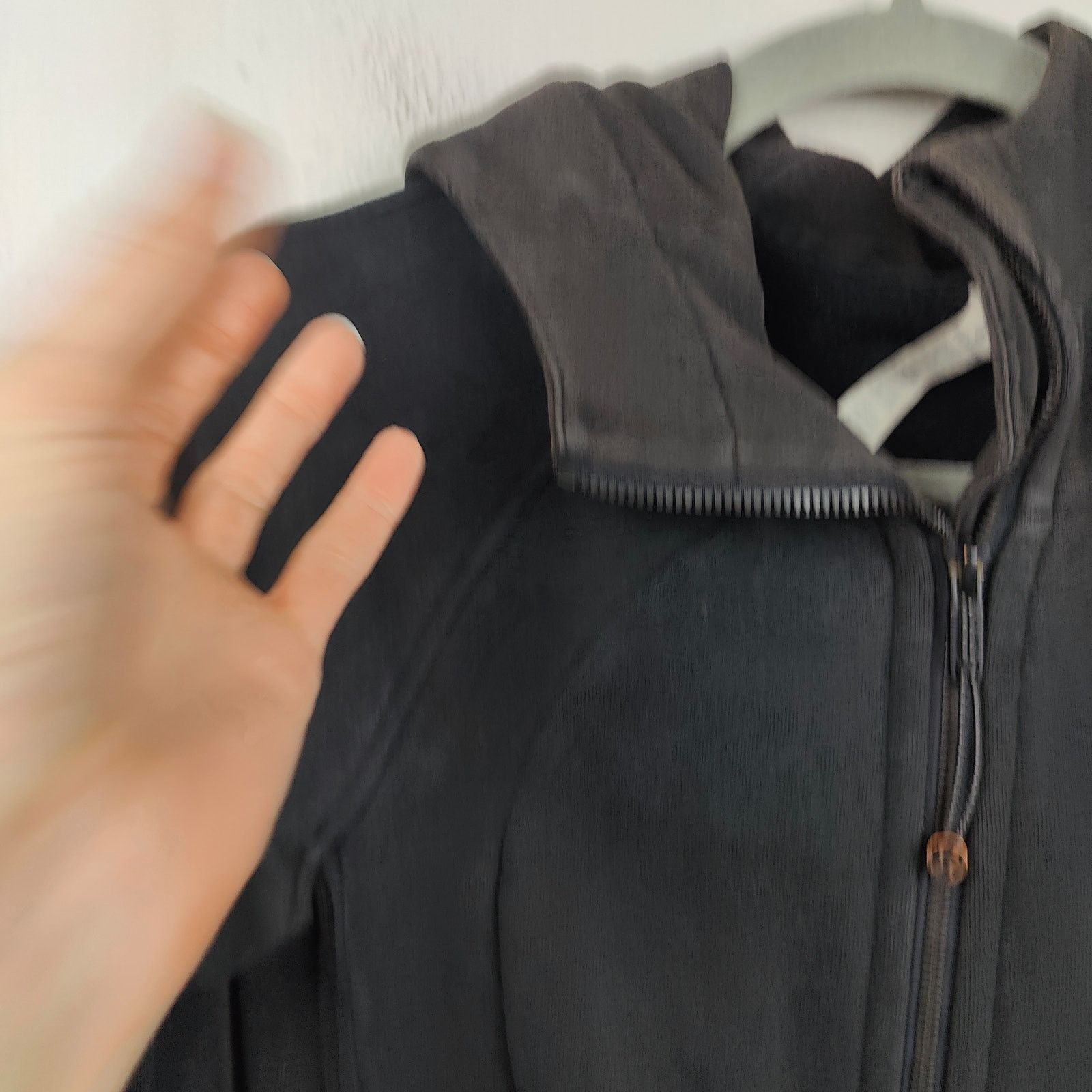Lululemon Lululemon Scuba Hoodie IV Womens 4 Black Cotton Fleece Size S / US 4 / IT 40 - 3 Thumbnail