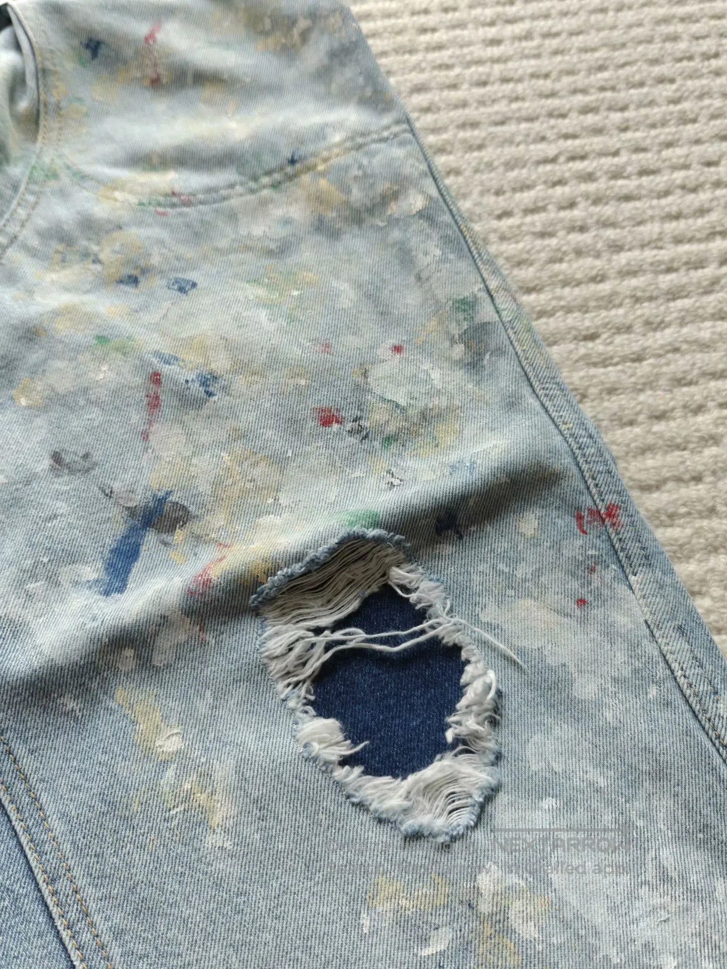 Visvim HERILL Light Blue Denim Painter Pant. Size US 26 / EU 42 - 3 Thumbnail