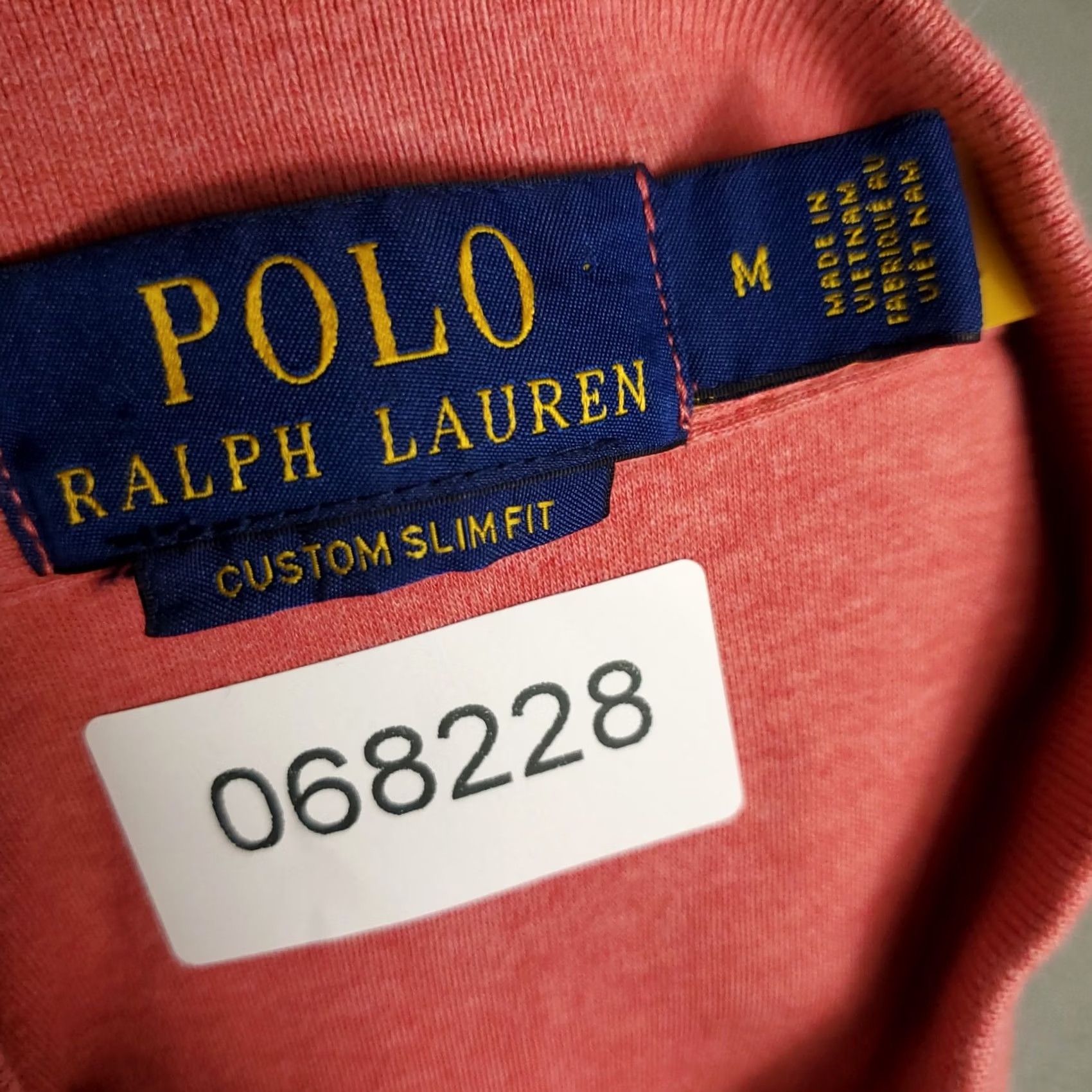 Ralph Lauren Ralph Lauren Shirt Mens M Red Polo Pony Slim Fit Short Sleeve Size US M / EU 48-50 / 2 - 7 Thumbnail
