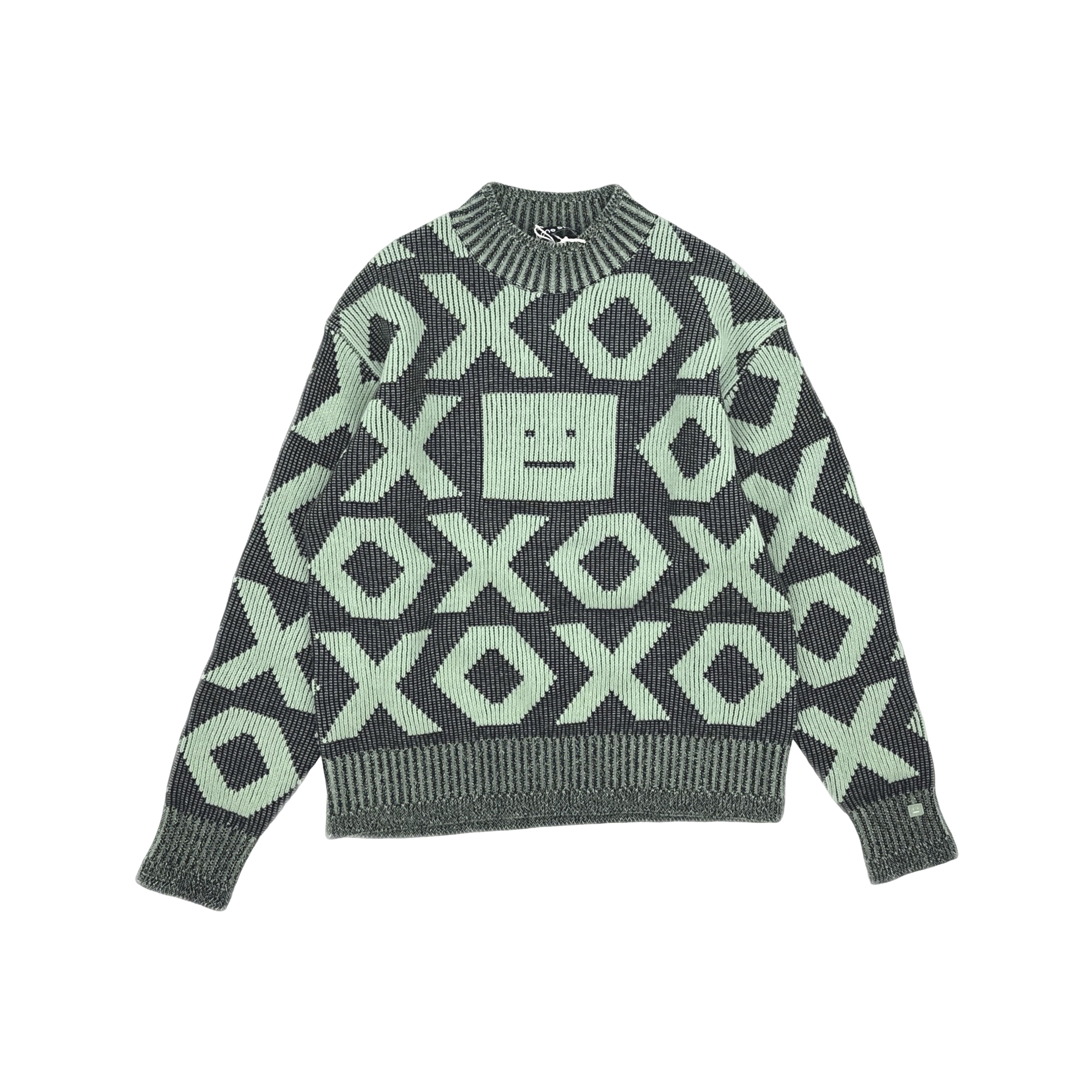 Acne Studios Acne Studios XOXO Intarsia Sweater XXS Size US XXS / EU 40 - 1 Thumbnail