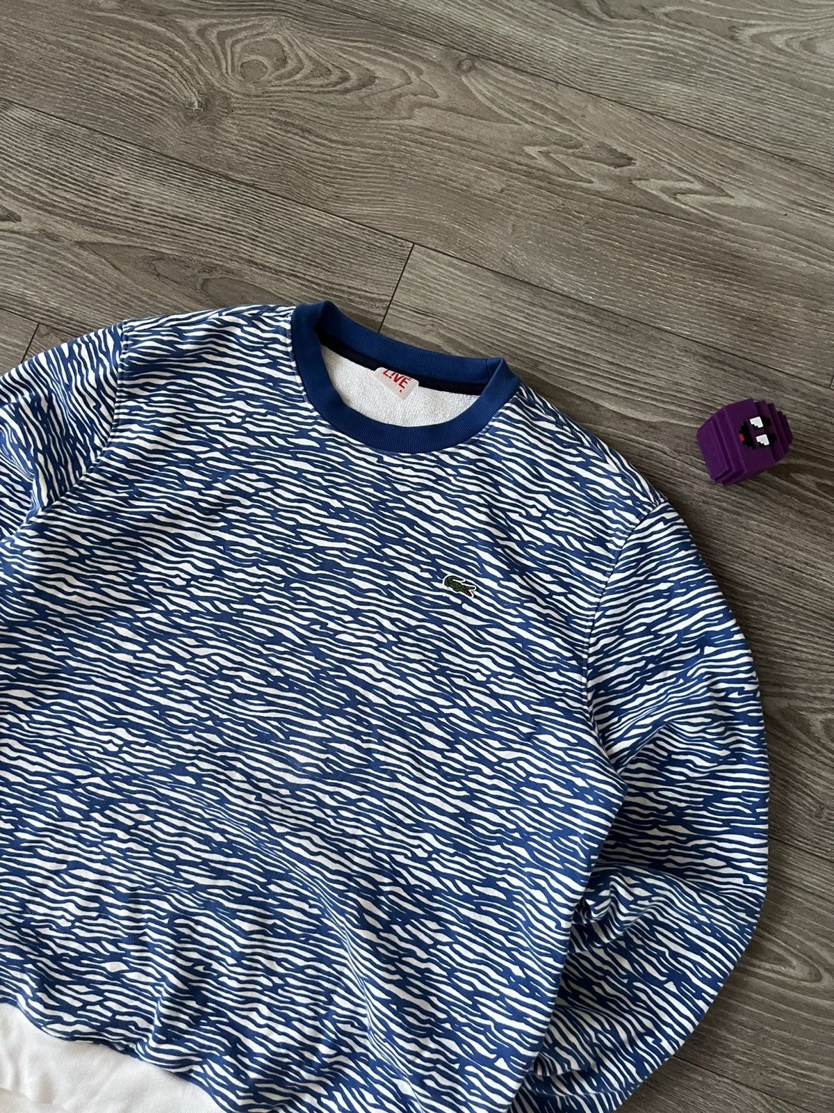 Lacoste Rare Limited Edition Lacoste Live Hong Kong Sweatshirt Size US L / EU 52-54 / 3 - 2 Thumbnail
