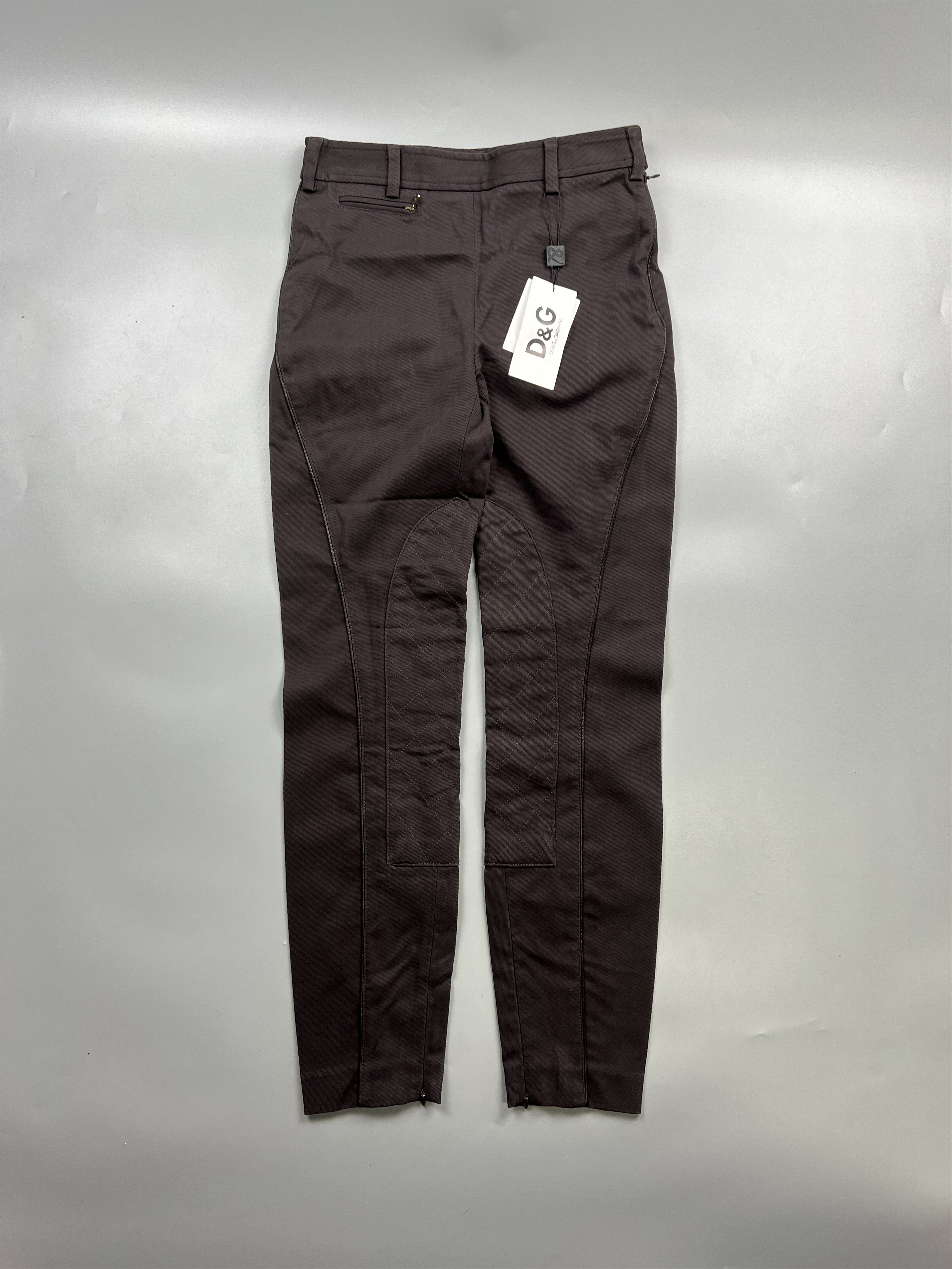 Dolce & Gabbana NWT Dolce & Gabbana Riding Pants (Y0857) Size 28" / US 6 / IT 42 - 1 Thumbnail