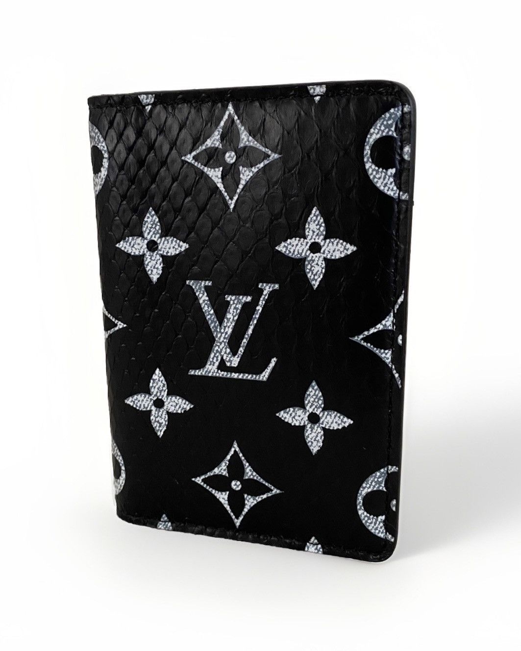Louis Vuitton PHYTHON Black Monogram Pocket Organizer