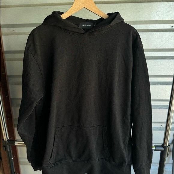 Designer × Talentless NEW TALENTLESS MENS HEAVYWEIGHT BLACK HOODIESZ EXTRA LARGE Size US XL / EU 56 / 4 - 7 Thumbnail