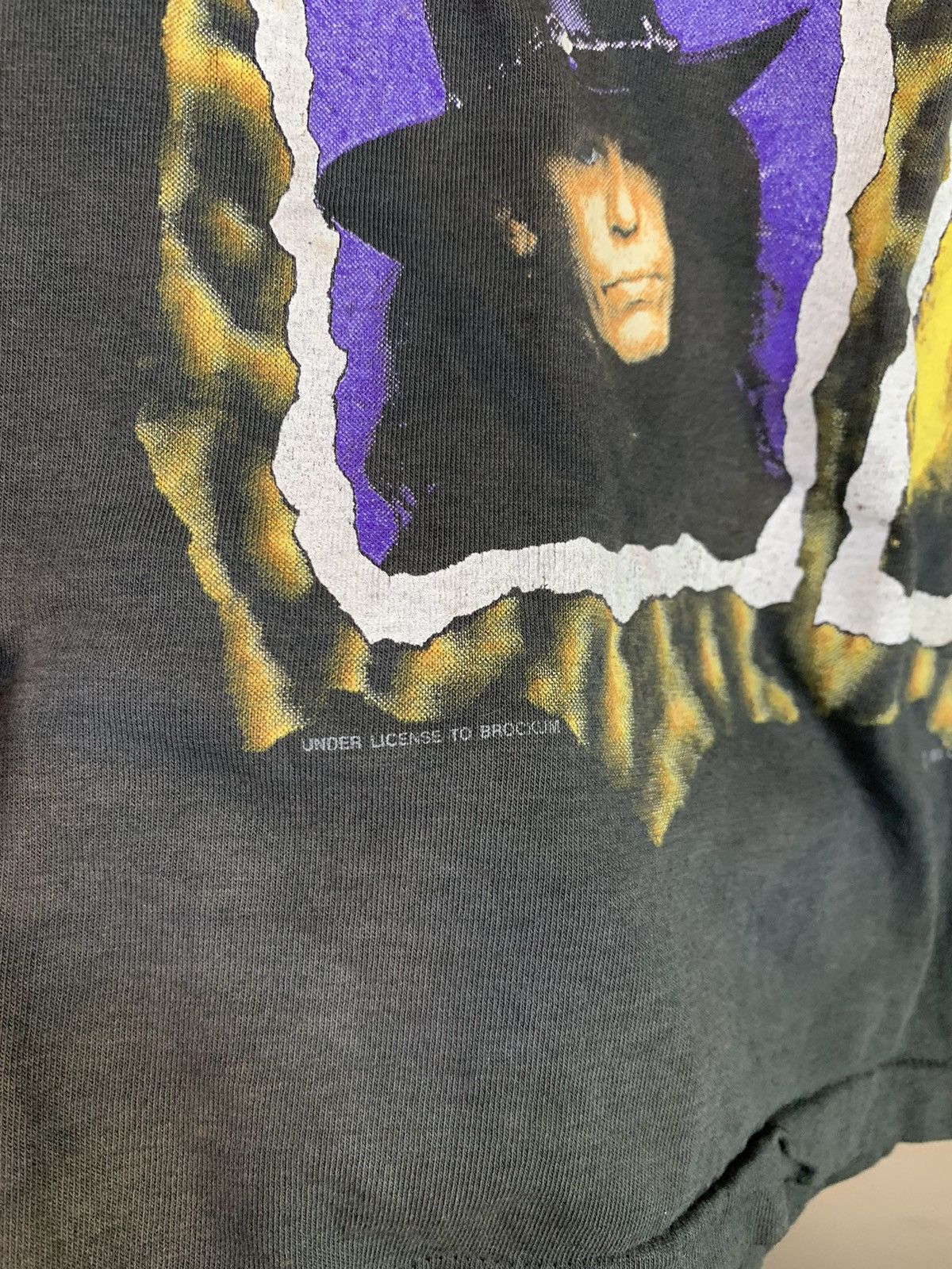 Band Tees × Vintage *RARE* Vintage 1990 Poison Flesh & Blood World Tour T-Shirt Size US S / EU 44-46 / 1 - 5 Thumbnail