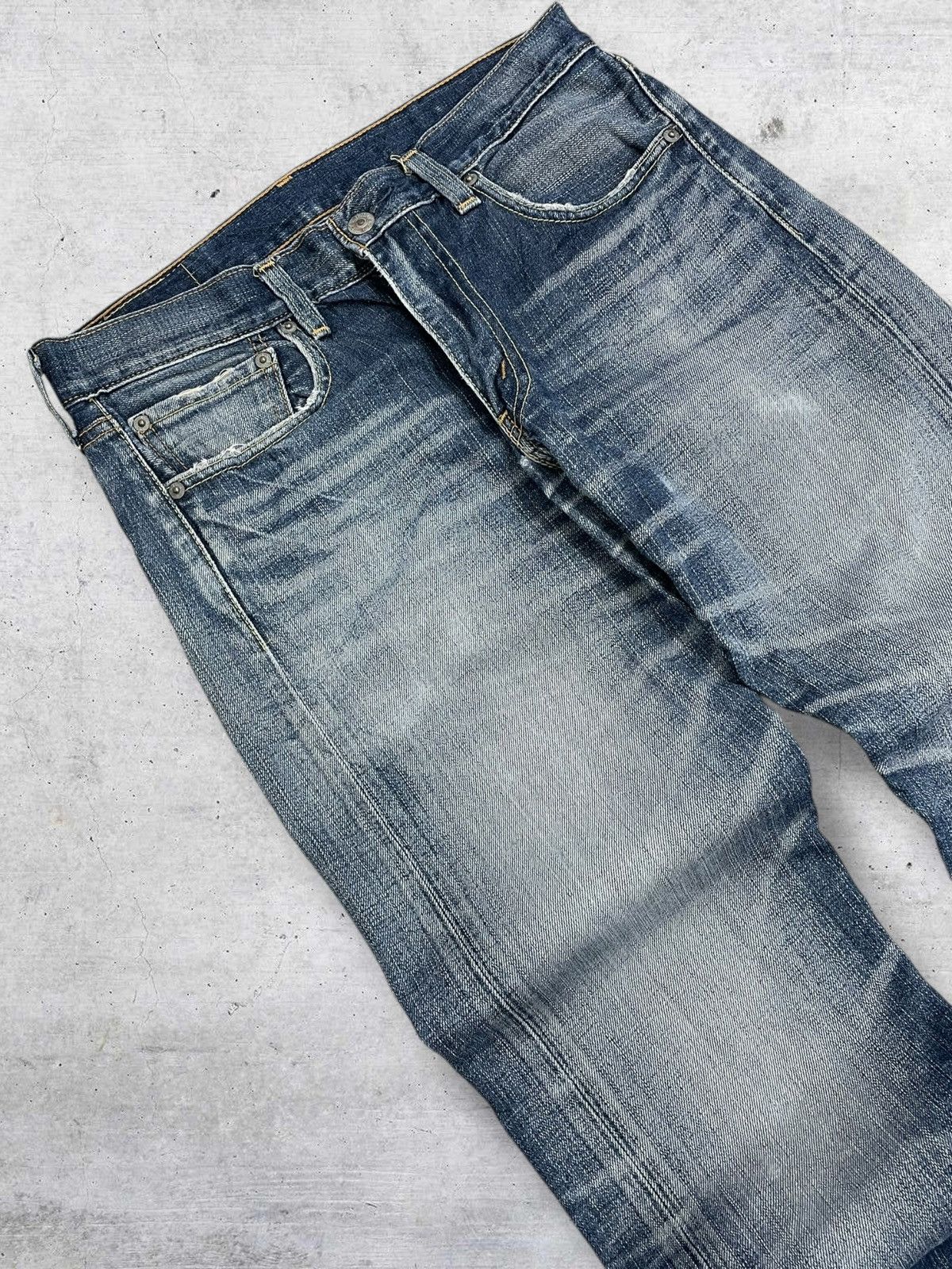 Levi's Vintage Clothing VINTAGE 505 LEVIS USA DESIGNER 90S INDIGO WASHED OLD DENIM Size US 30 / EU 46 - 7 Thumbnail
