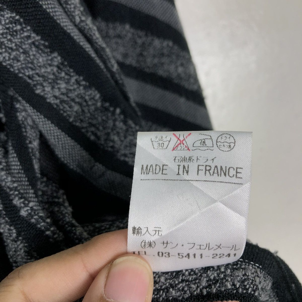 Japanese Brand 🔥VINTAGE CROPPED JACKET PATCH WORK MADAME ZAZA OF MARSEILLE Size M / US 6-8 / IT 42-44 - 22 Thumbnail