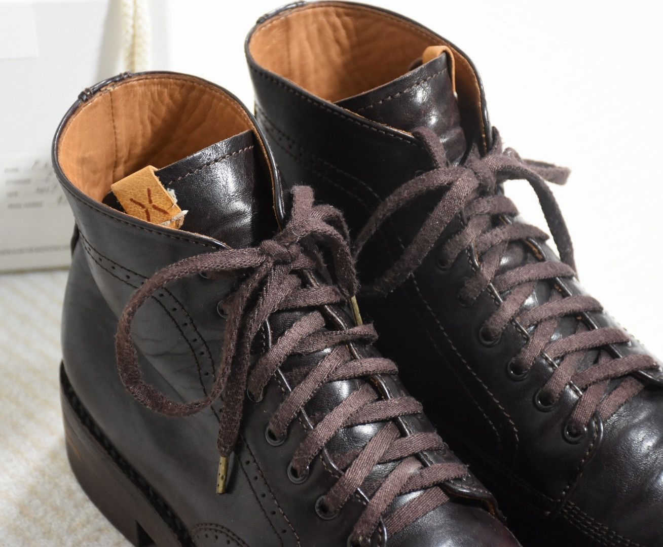 靴 visvim NELSON PLAIN TOE BOOTS-FOLK HORSE Visvim Nelson Plain Toe Boots Folk（Horse）