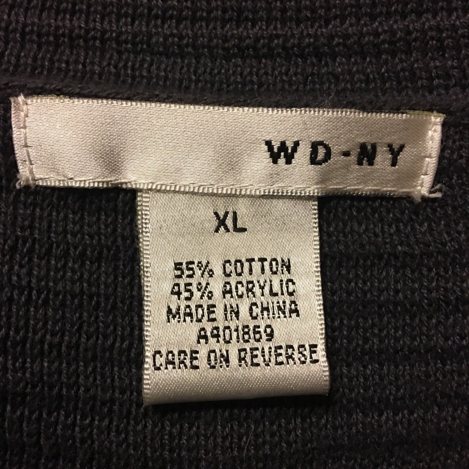 Other WD-NY dark gray textured cardigan jacket XL Size XL / US 12-14 / IT 48-50 - 7 Thumbnail