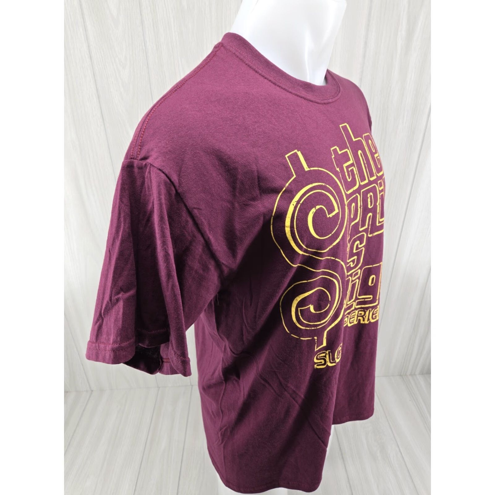 Gildan The Price is Right Slot Experience T-shirt Maroon Size L Mens Gildan Cotton Short Sleeve Graphic Print Size US L / EU 52-54 / 3 - 6 Thumbnail