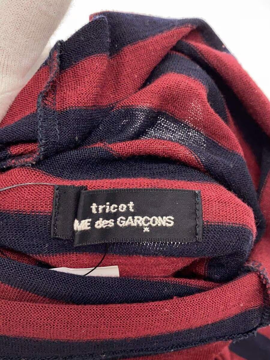 Comme des Garcons 1998 Turtleneck Striped Wool Knit Sweater Size M / US 6-8 / IT 42-44 - 4 Thumbnail