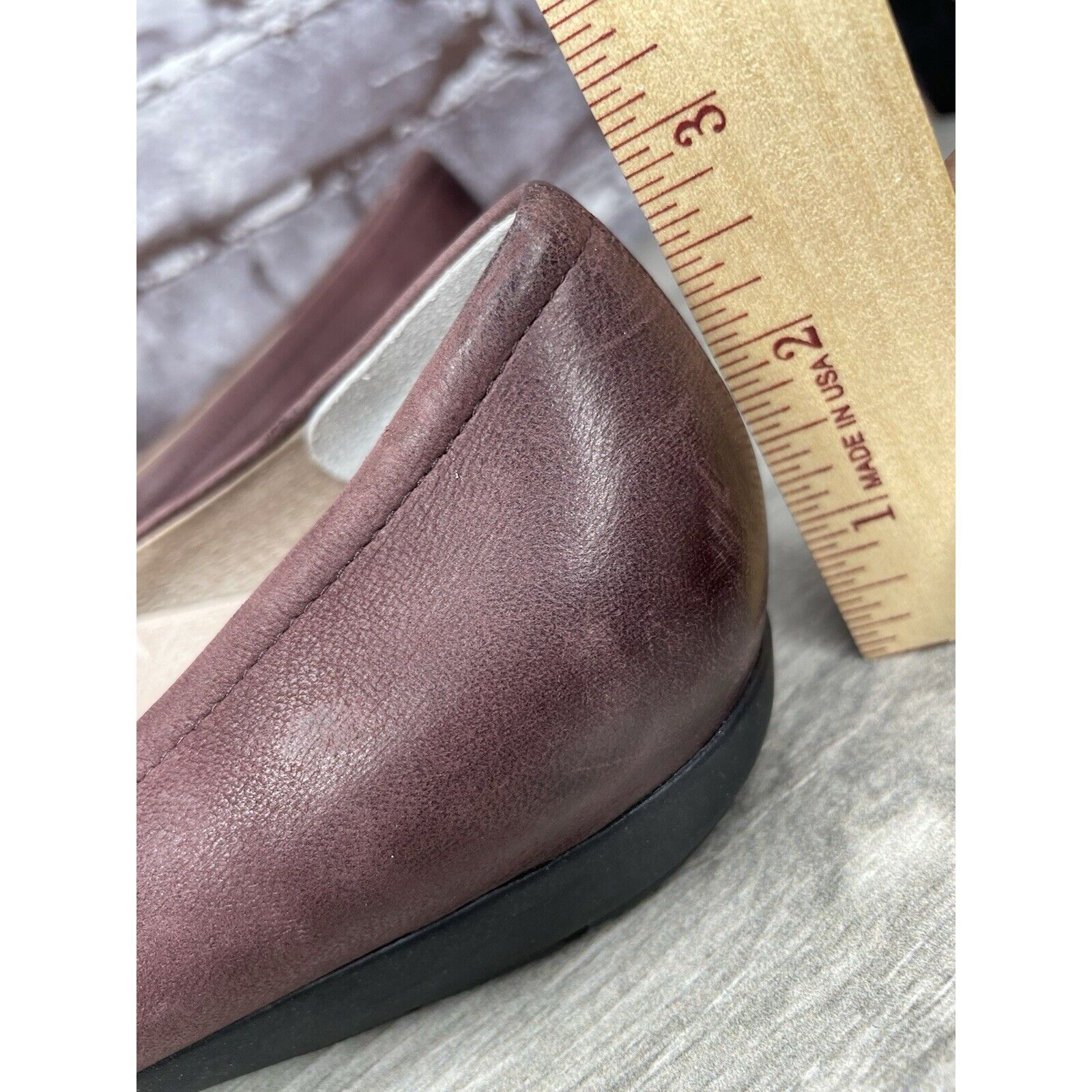 Other Abeo BIO System Terrie Slip On Shoes Sz 8N Purple Knotted Le Size US 8 / IT 38 - 17 Thumbnail