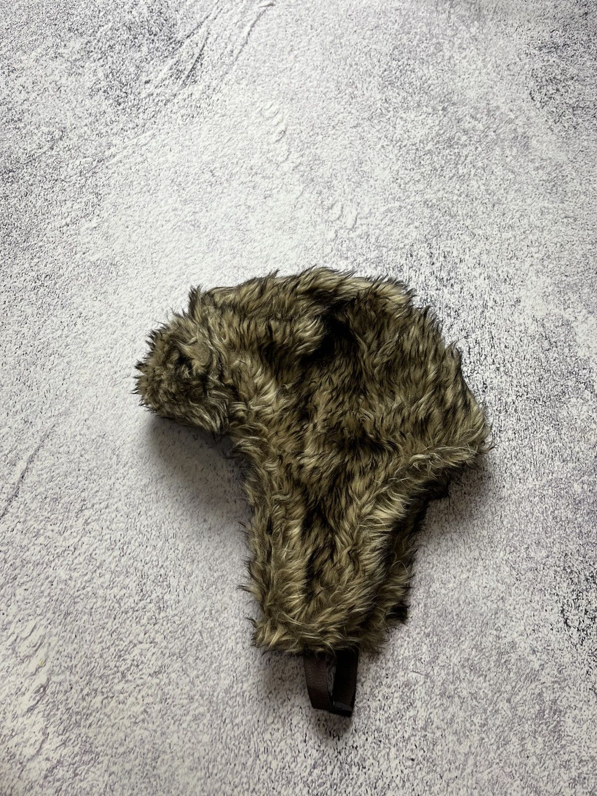 20471120 Vintage fuzzy mohair japanese ushanka hat avant garde Size ONE SIZE - 14 Thumbnail
