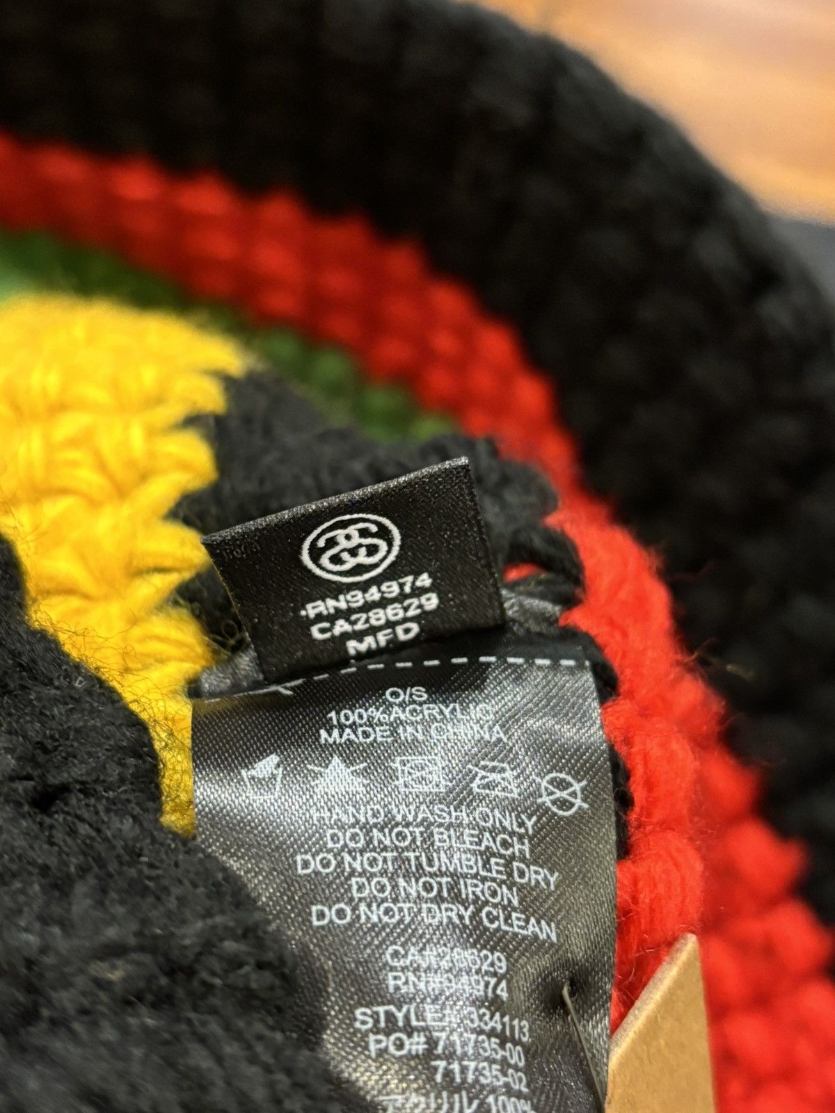 Stussy Stüssy X Denim Tears Knit Bag Size ONE SIZE - 4 Thumbnail