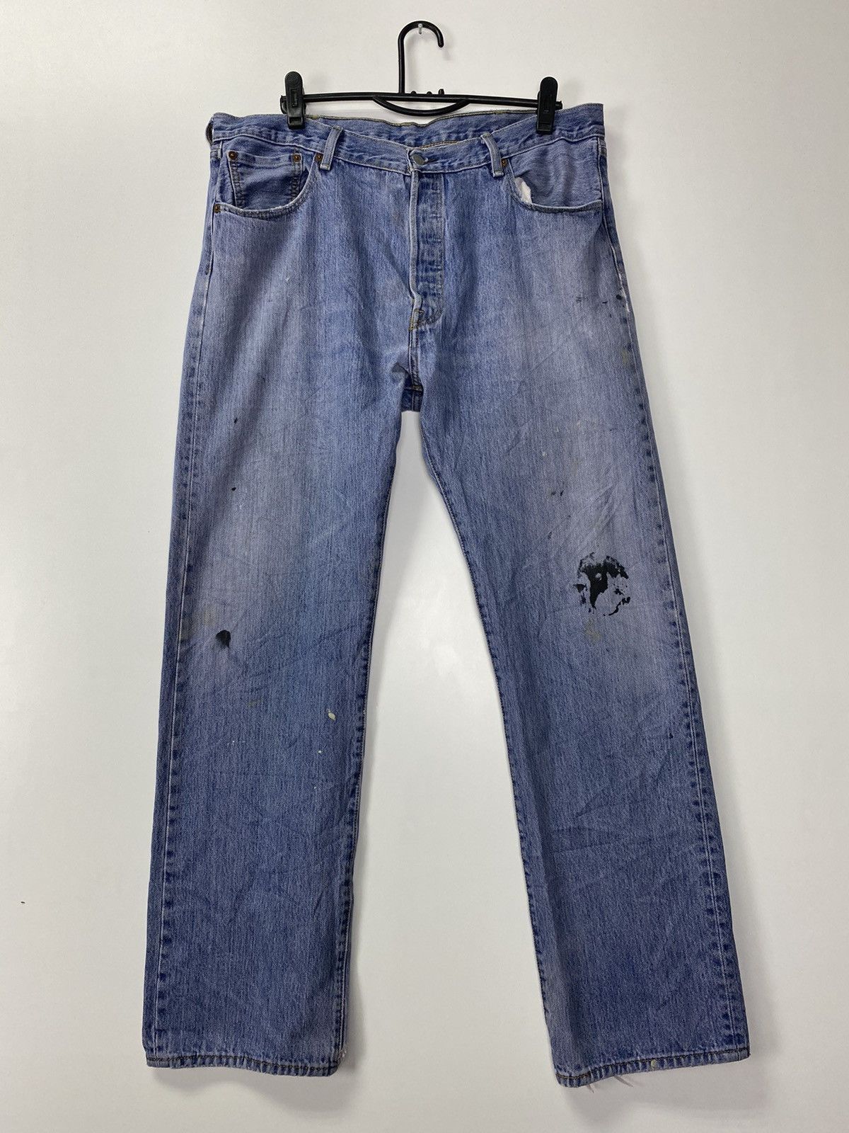 Levi's Vintage Levi’s 502 Distress Jeans Size US 40 / EU 56 - 1 Thumbnail