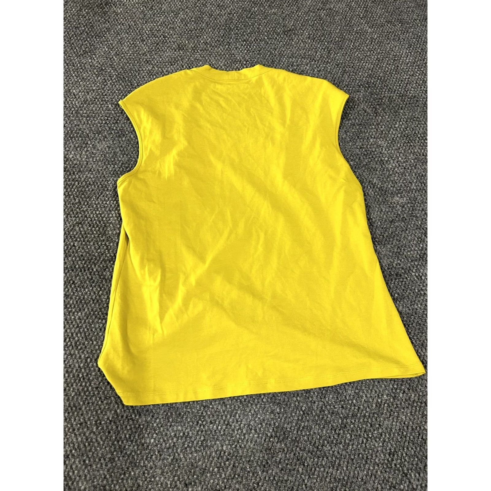 Coldwater Creek Coldwater Creek Shirt Womens Large Yellow Square Neck Cap Sleeve T-Shirt Size L / US 10 / IT 46 - 7 Thumbnail
