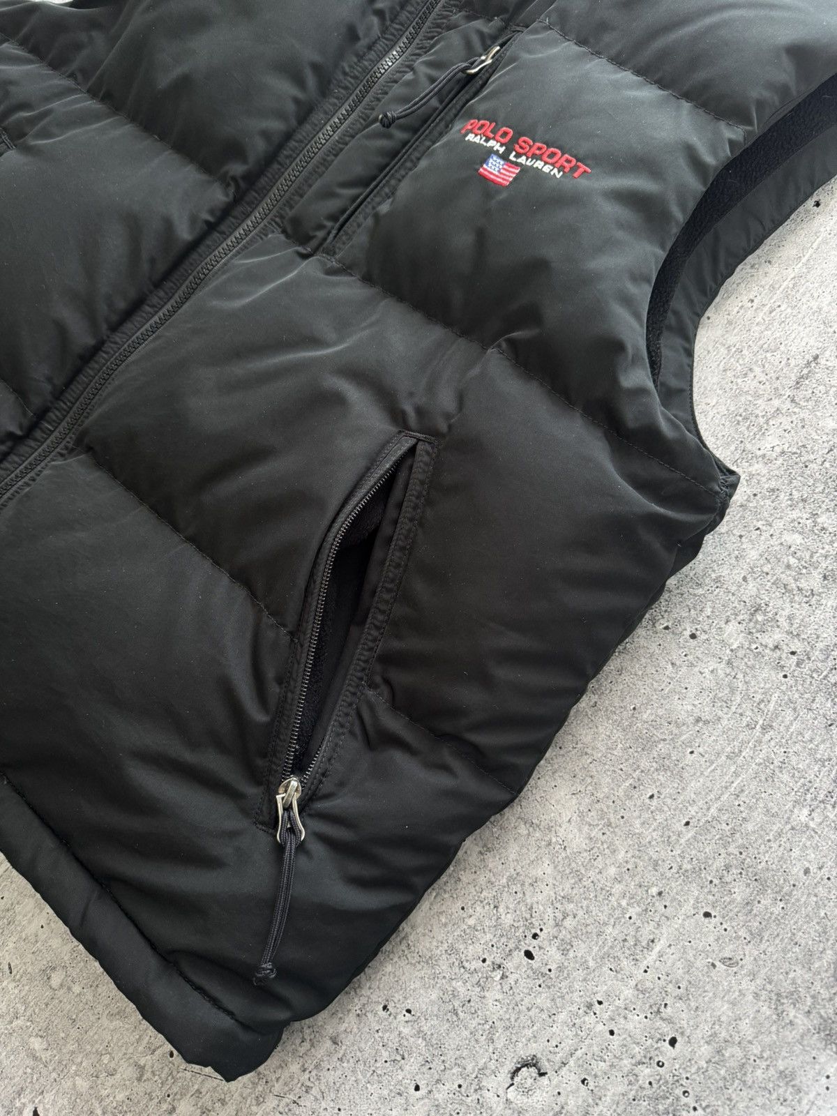 Polo Ralph Lauren Vintage Polo Ralph Lauren Sport Down Vest Black Size L Size US L / EU 52-54 / 3 - 5 Thumbnail