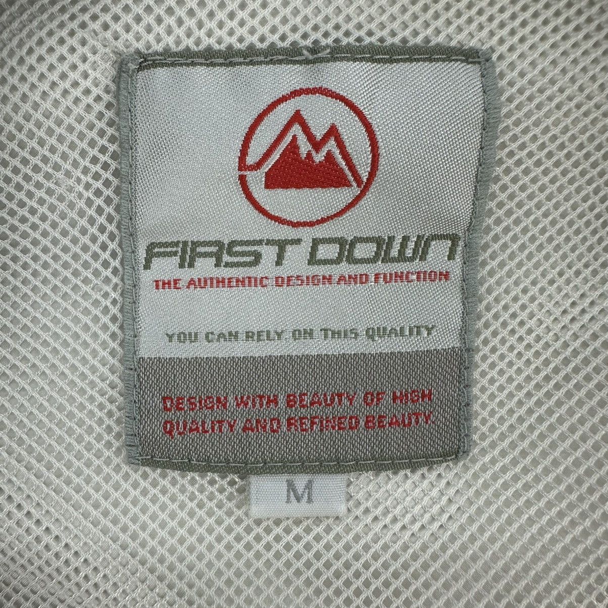 Japanese Brand Vintage 90's First Down Zipper Nylon Light Jacket Size US M / EU 48-50 / 2 - 14 Thumbnail