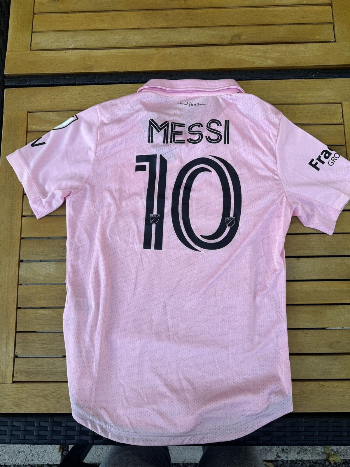 Adidas Inter Miami CF 22/23 Messi Home Authentic Jersey Size US M / EU 48-50 / 2 - 2 Thumbnail