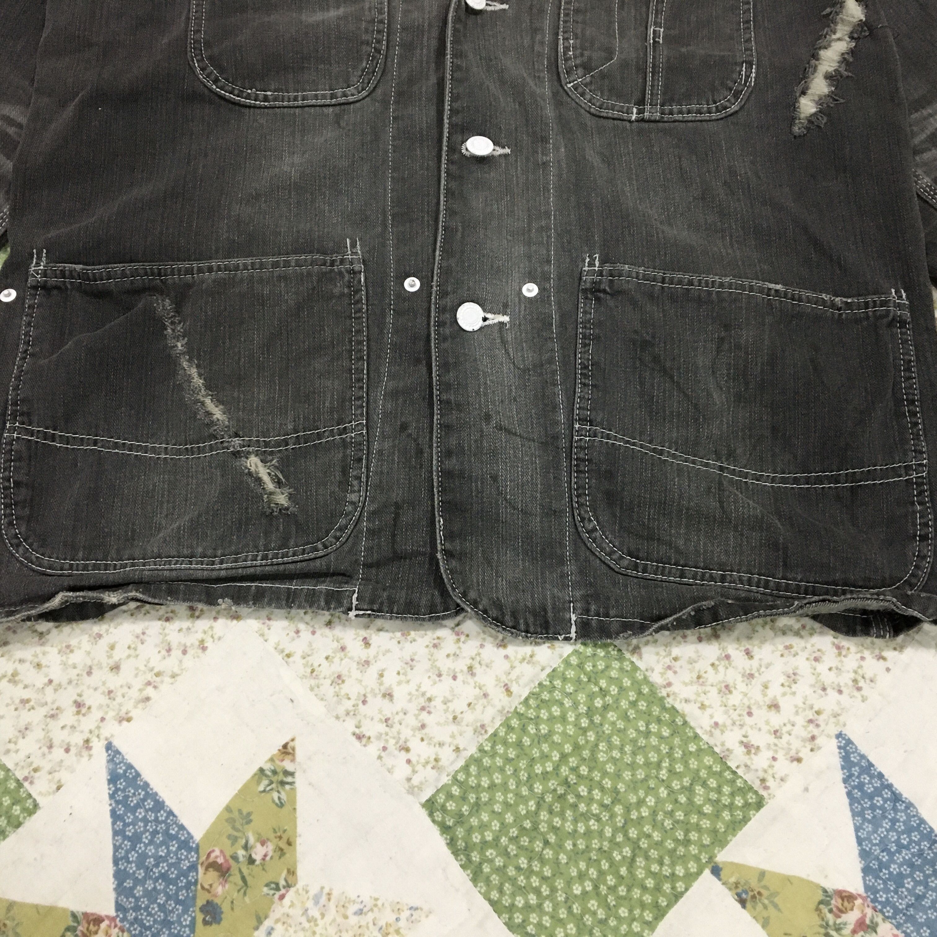 Japanese Brand EXHIBITIONIST Denime Jacket Size M / US 6-8 / IT 42-44 - 7 Thumbnail