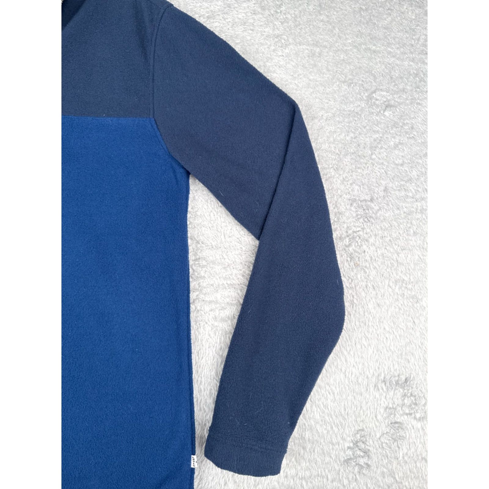 Levi's Levis Sweater Men Small Blue Fleece 1/4 Zip 100% Polyester Pullover Size US S / EU 44-46 / 1 - 2 Thumbnail