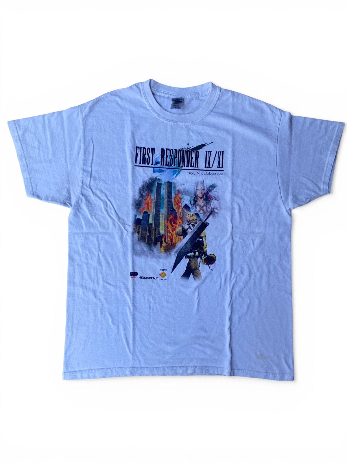 Anime Parody Final Fantasy First Responder IX/XI Tee Video Game Size US L / EU 52-54 / 3 - 1 Thumbnail